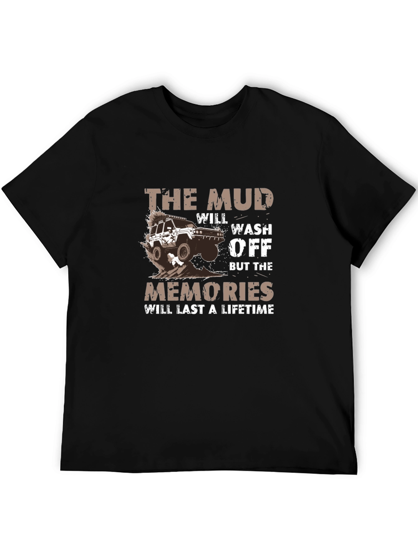 Mud Memories Black T-Shirt