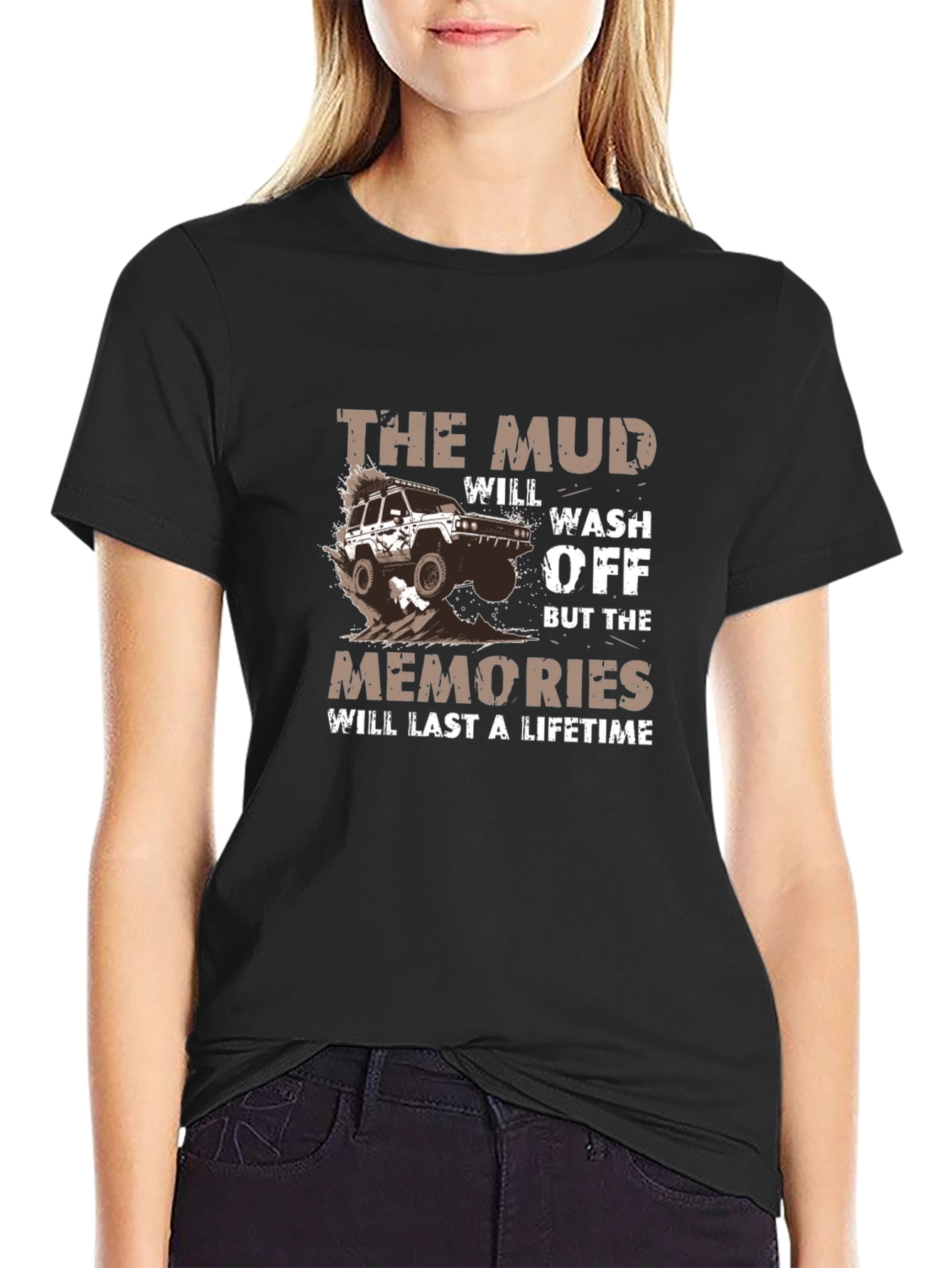 Mud Memories Black T-Shirt