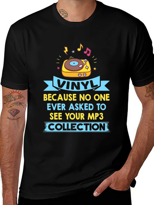 Vinyl Record Lovers T-Shirt - Music Collector Gift