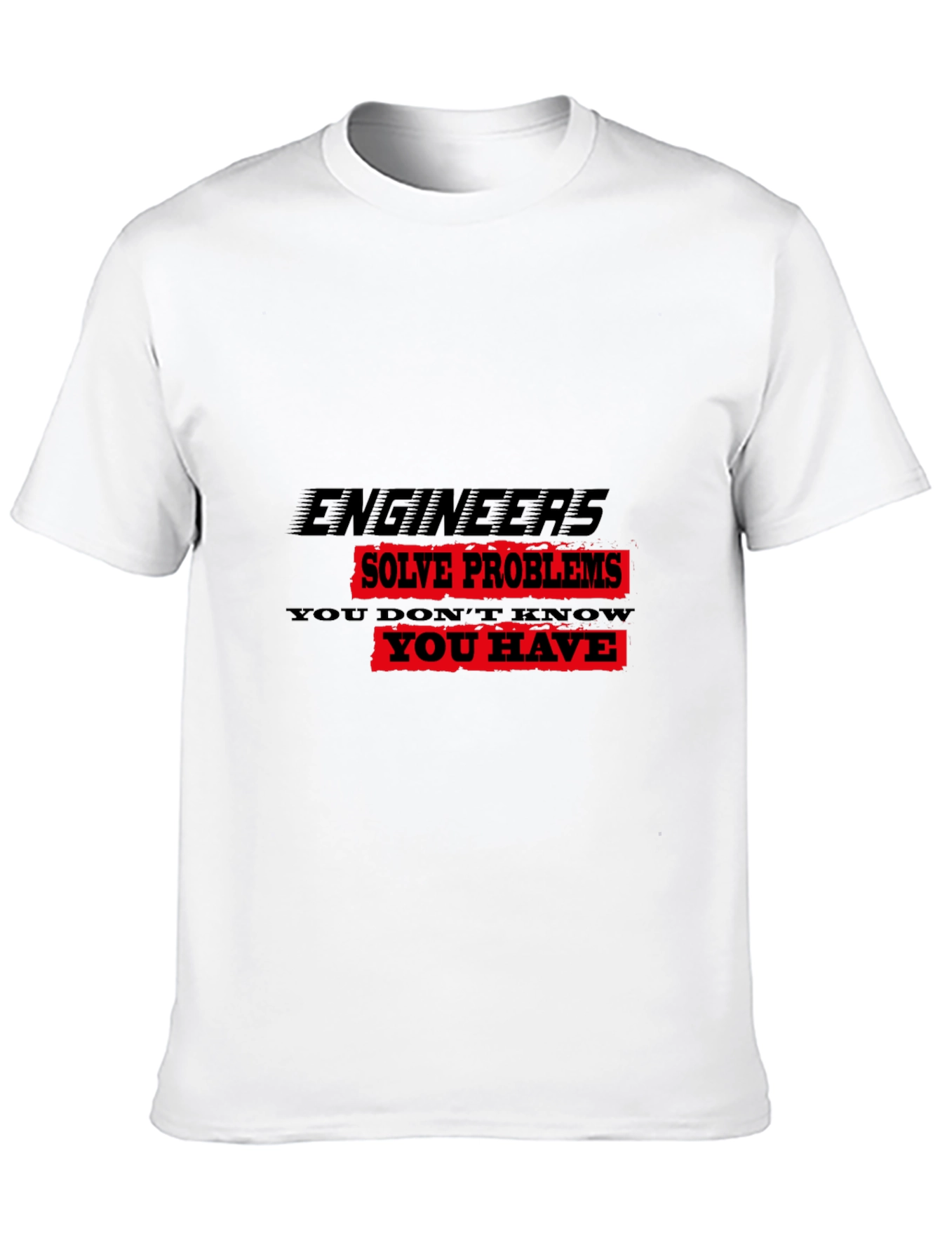 Engineers Solve Problems Graphic Tee