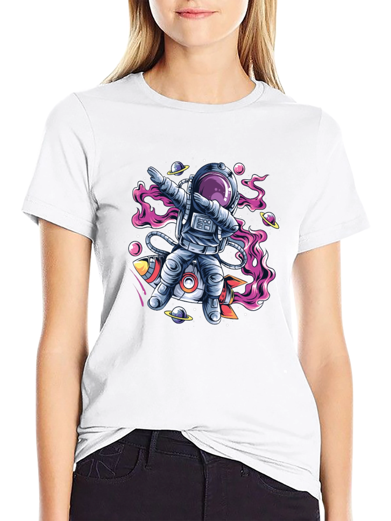 Astronaut Dab T-Shirt - Space Adventure