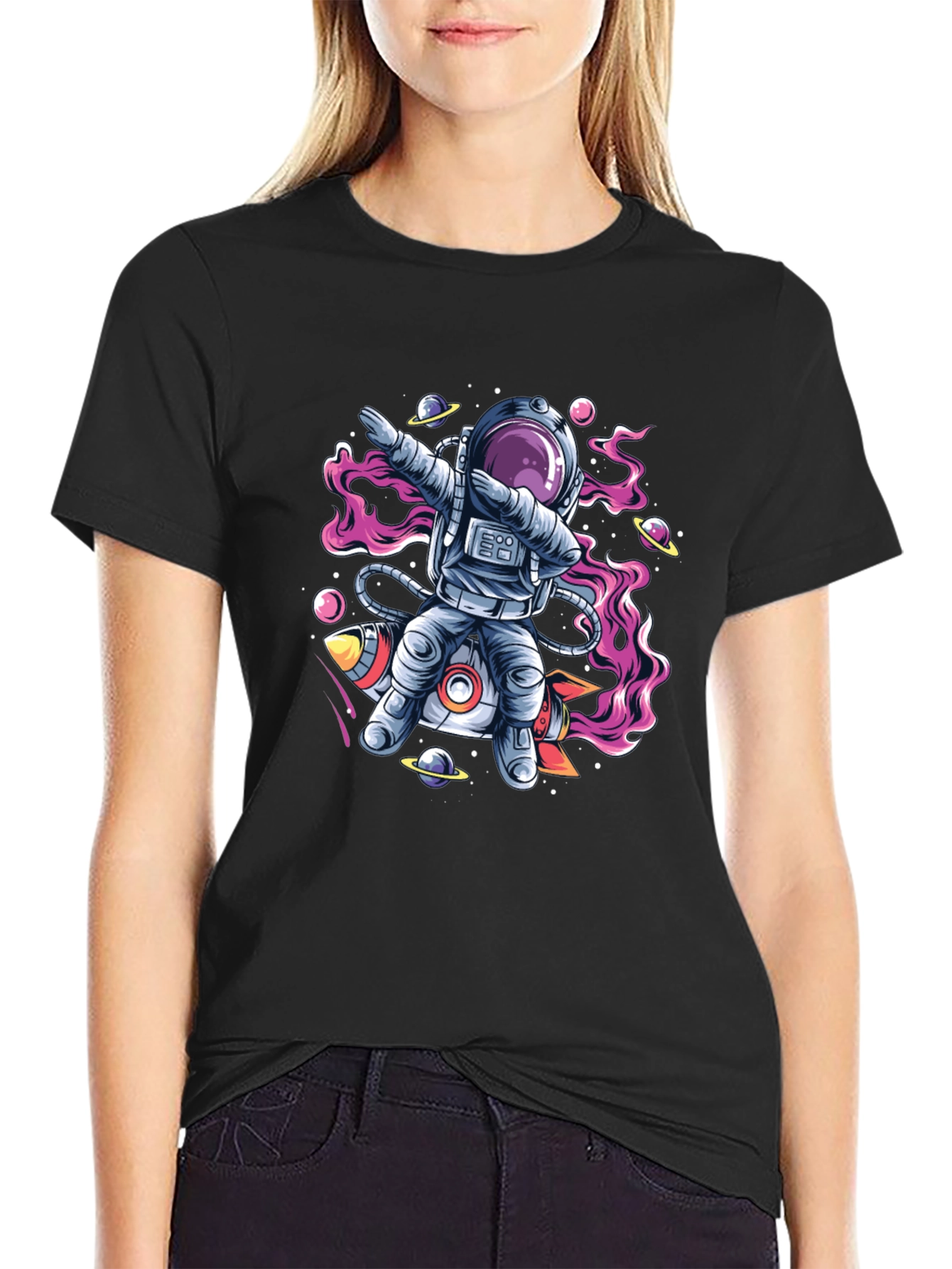 Astronaut Dab T-Shirt - Space Adventure