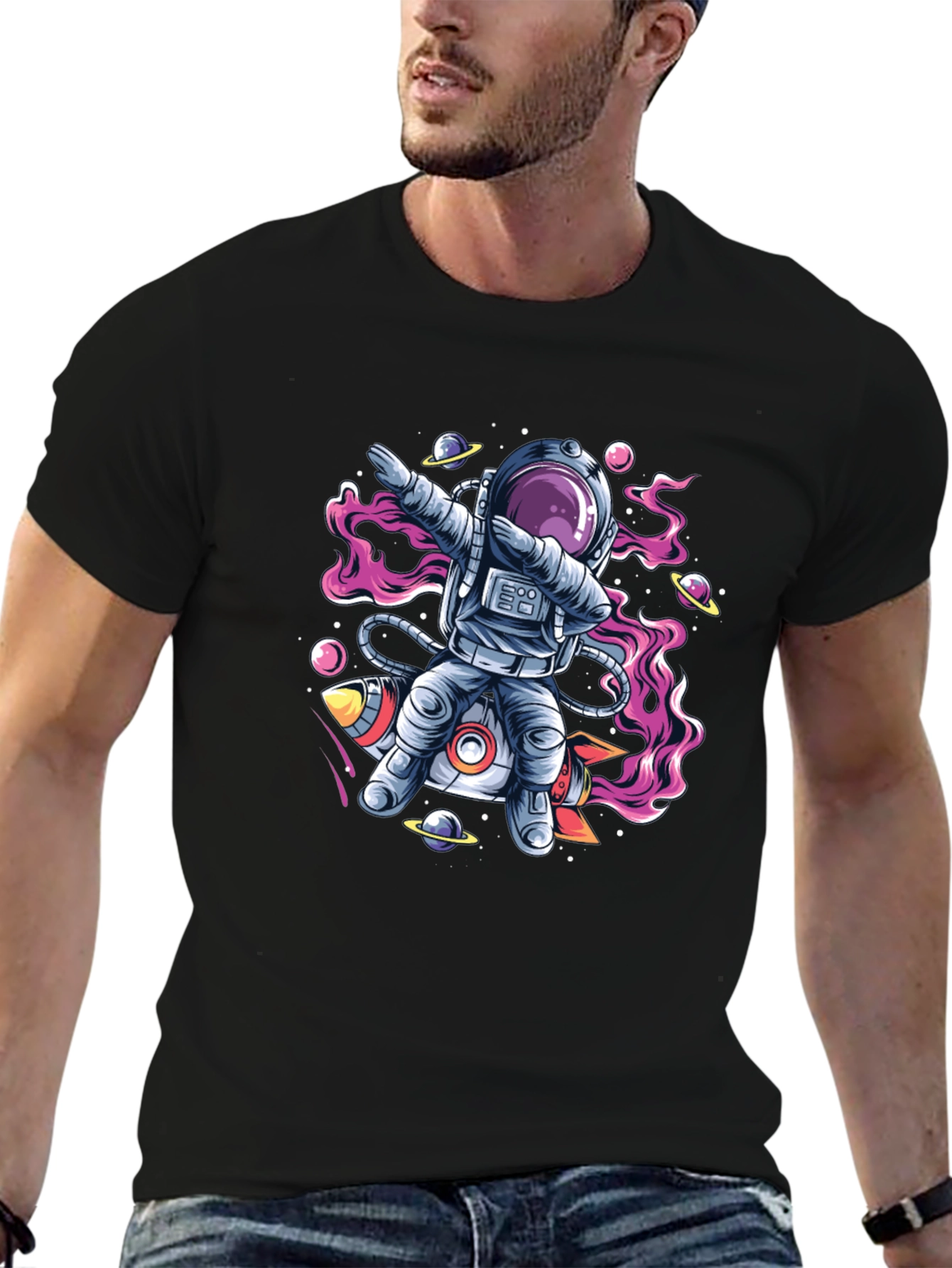 Astronaut Dab T-Shirt - Space Adventure