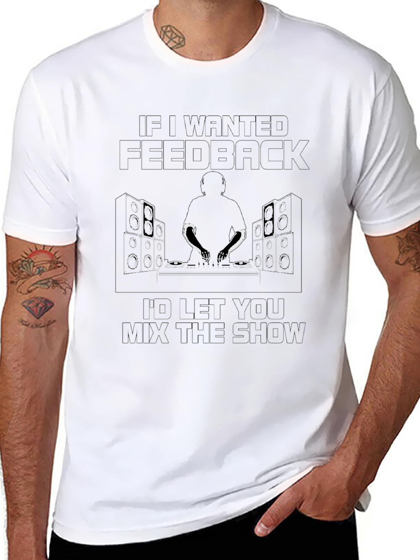 DJ Feedback T-Shirt - Mix the Show