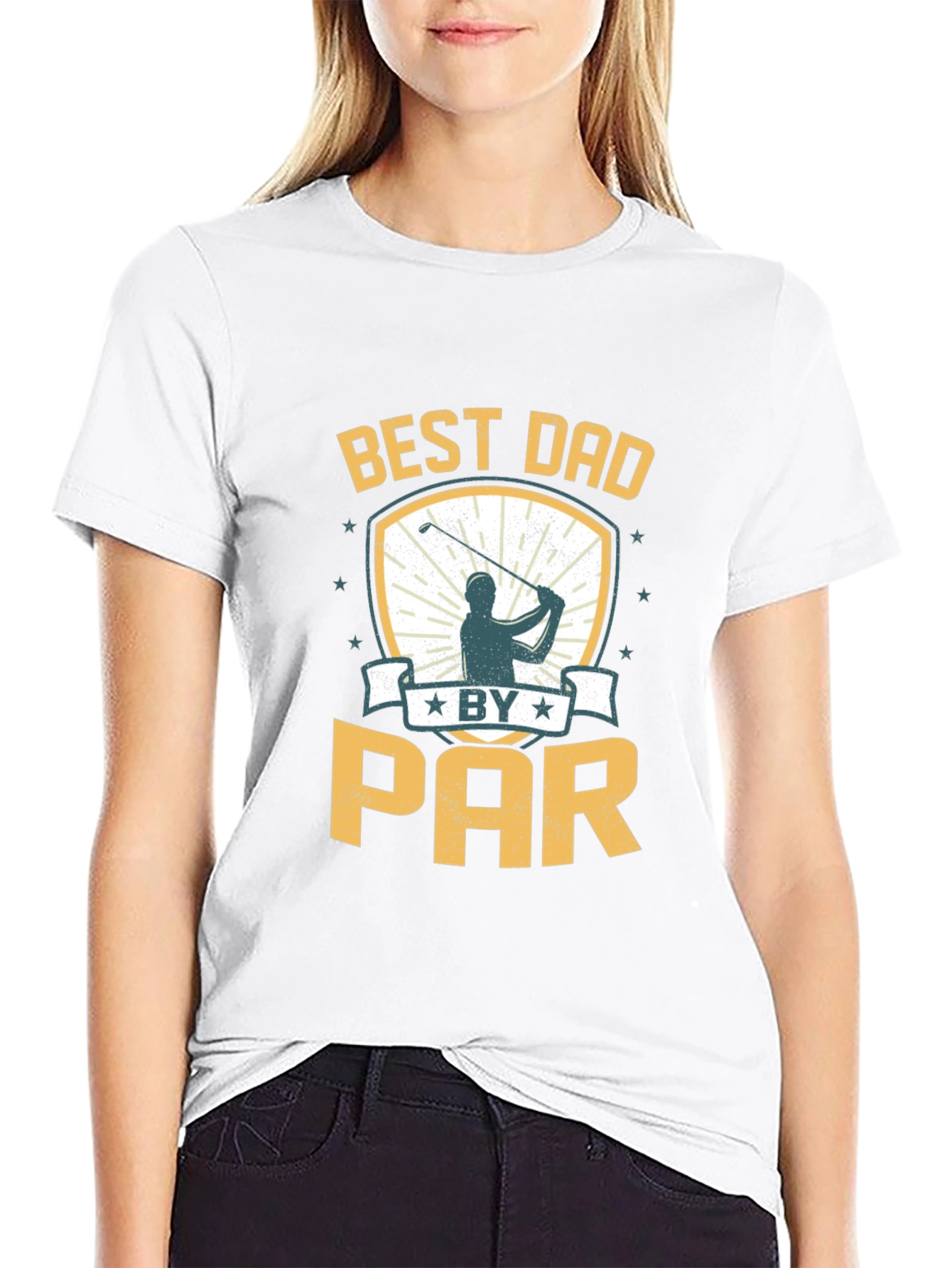 Best Dad By Par T-Shirt | Golf Lover Gift