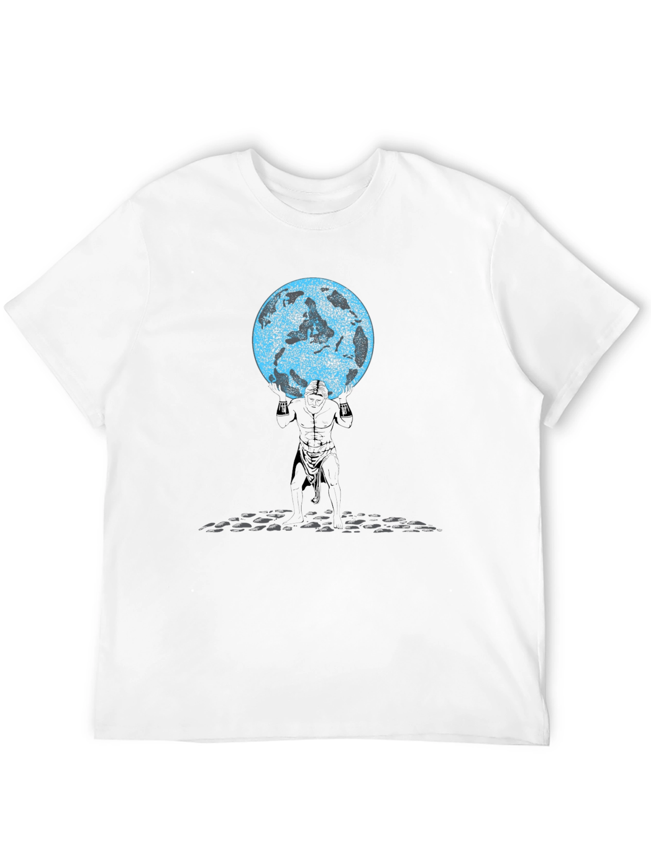 Atlas Holding the World Mens Graphic Tee