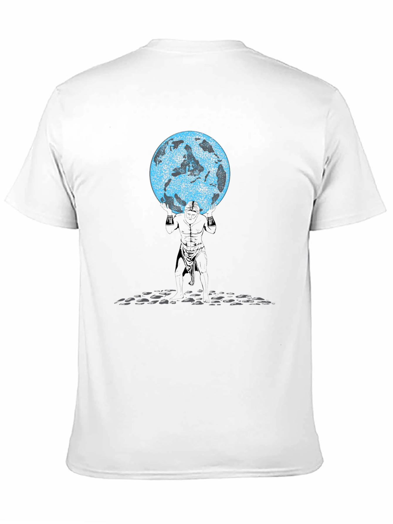 Atlas Holding the World Mens Graphic Tee