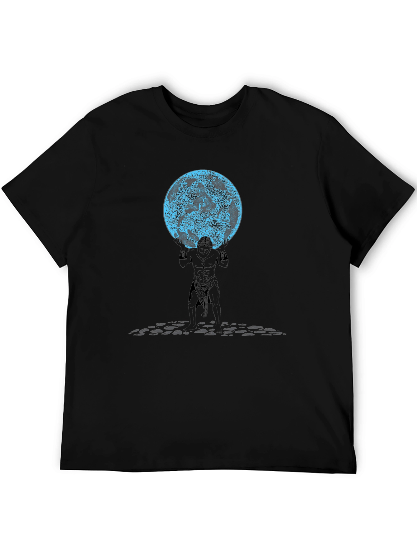 Atlas Holding the World Mens Graphic Tee