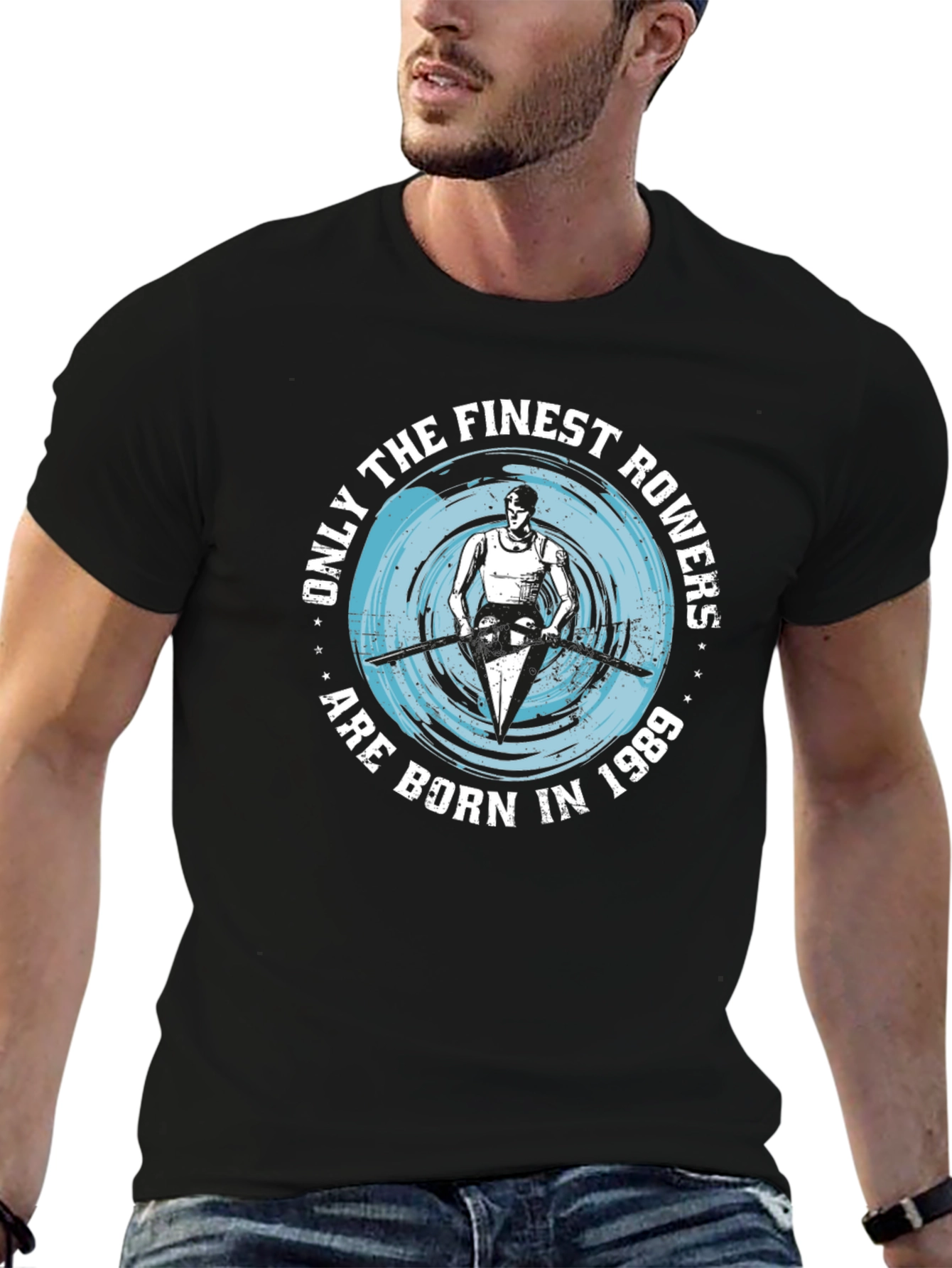 Finest Rowers Born in 1989 Graphic T-Shirt