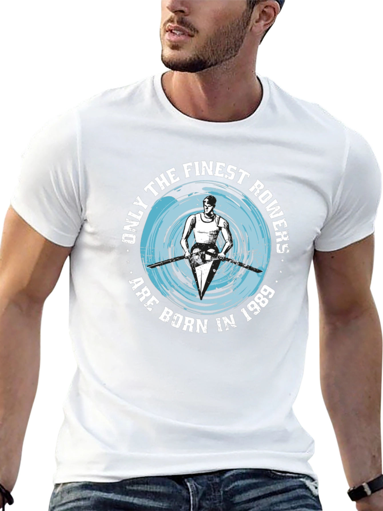 Finest Rowers Born in 1989 Graphic T-Shirt