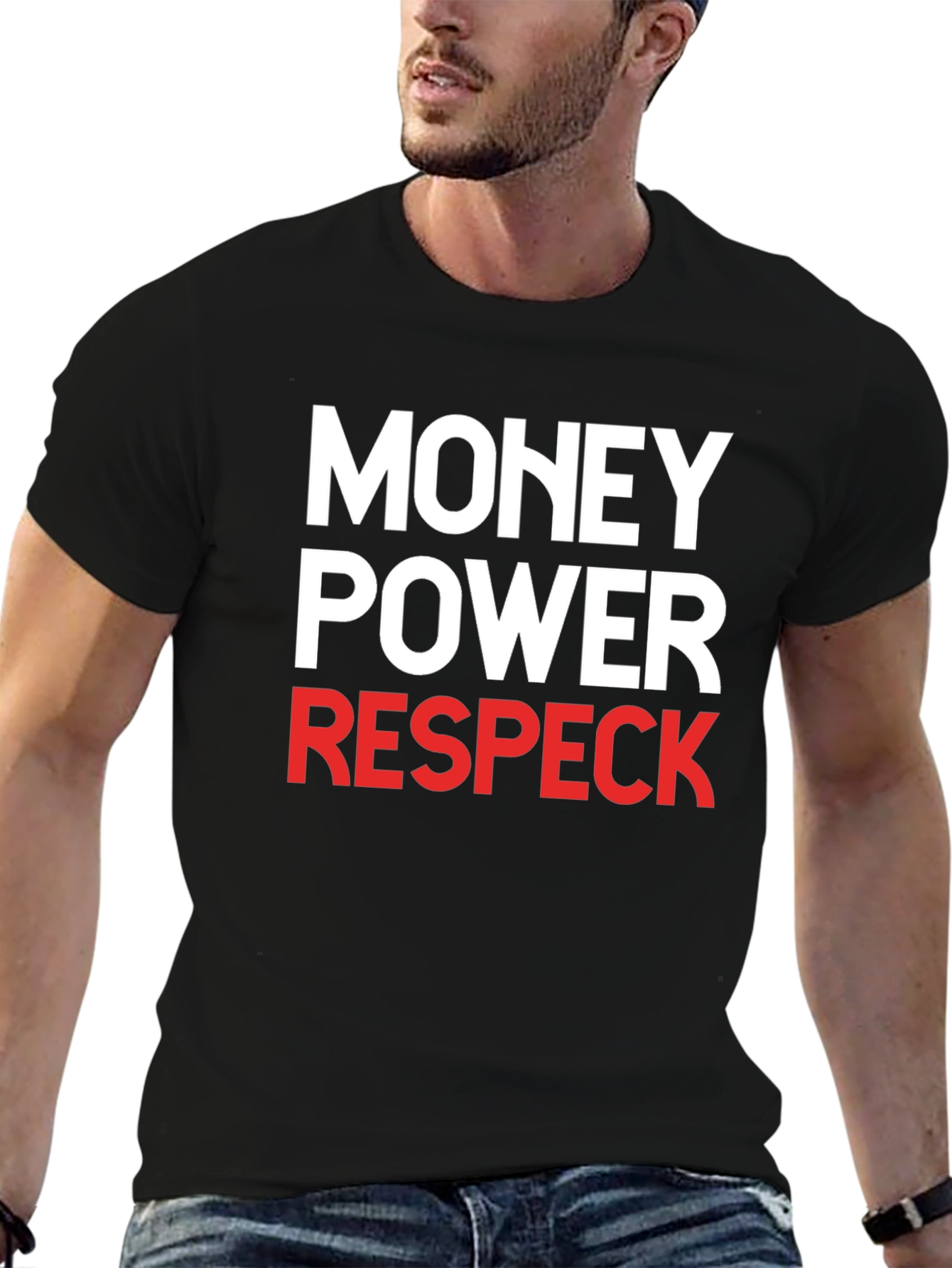 Money Power Respeck Graphic T-Shirt