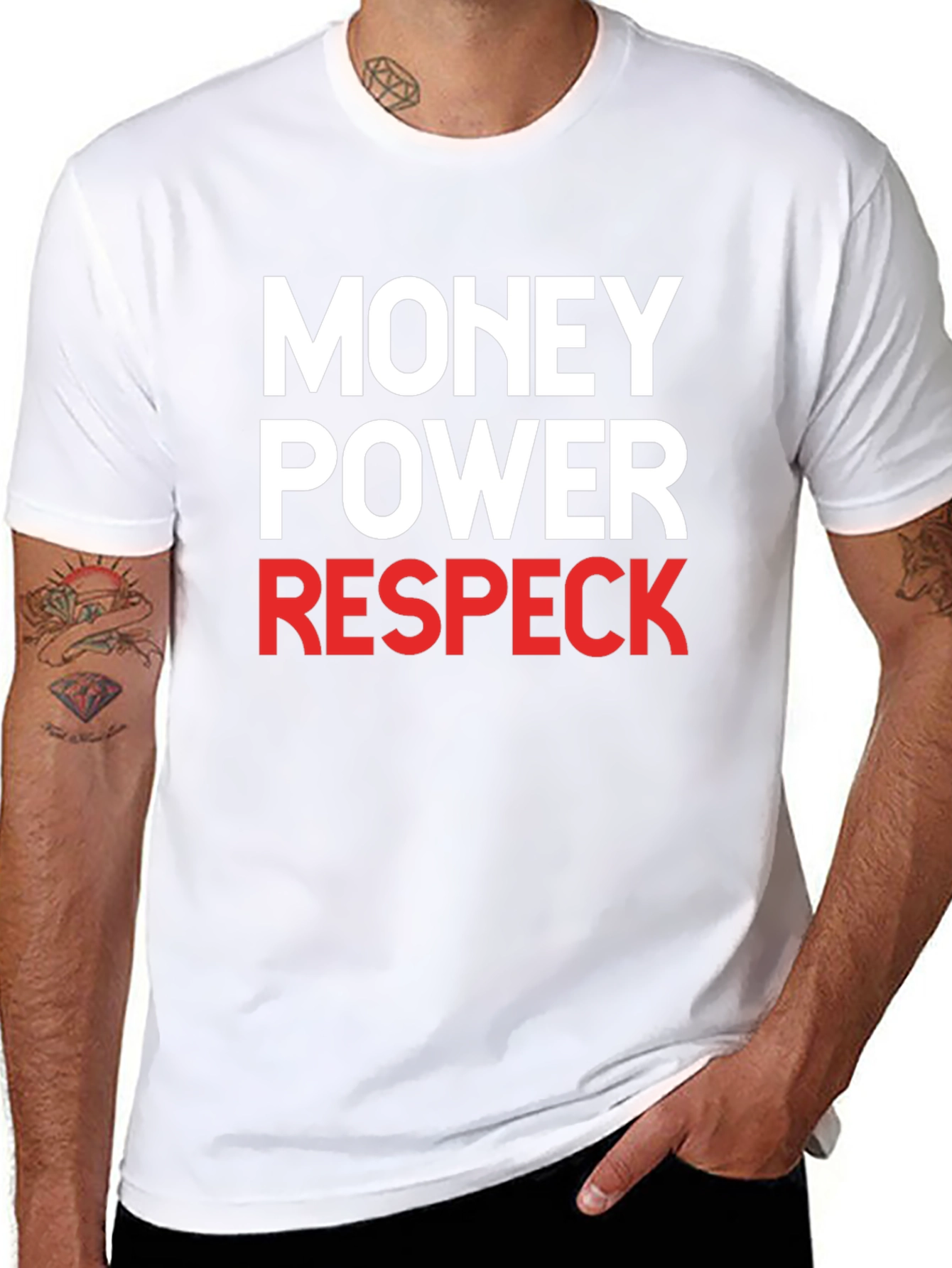 Money Power Respeck Graphic T-Shirt