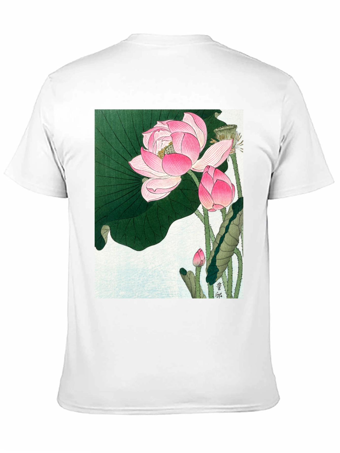 Lotus Print T-Shirt