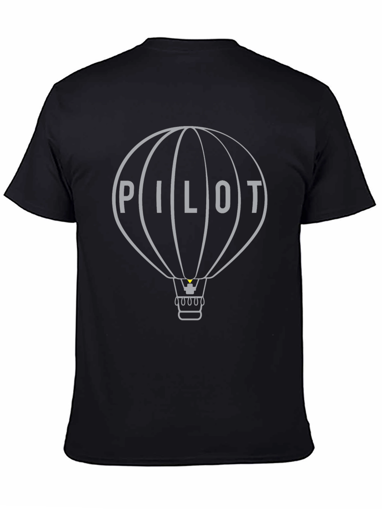 Pilot Hot Air Balloon Graphic T-Shirt