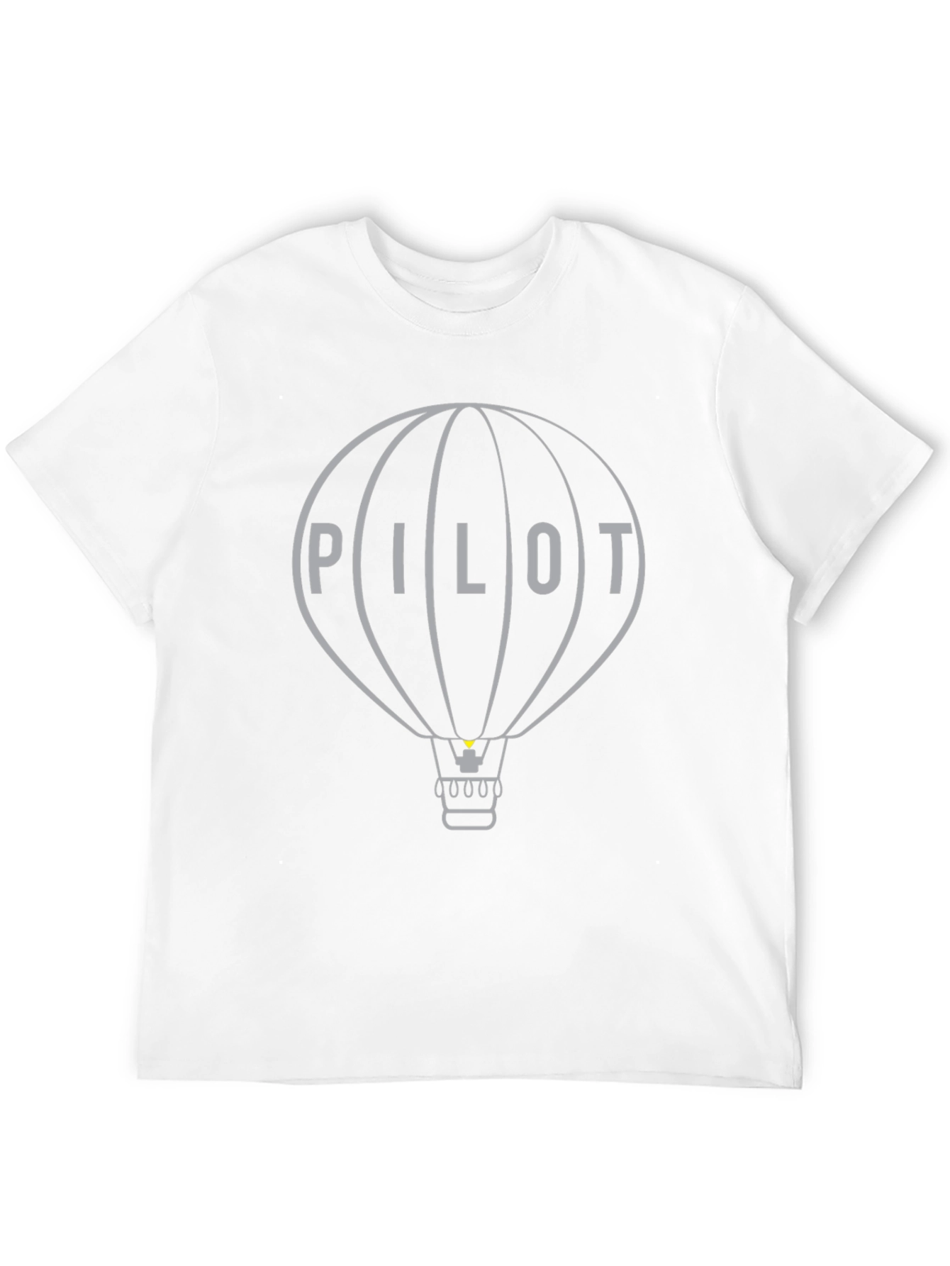 Pilot Hot Air Balloon Graphic T-Shirt