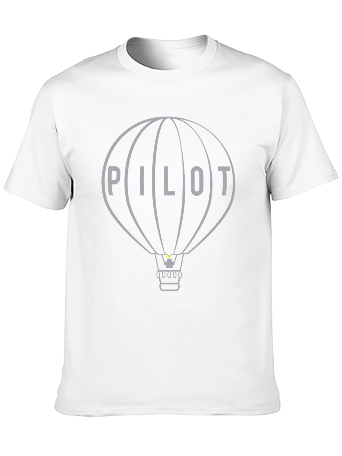 Pilot Hot Air Balloon Graphic T-Shirt