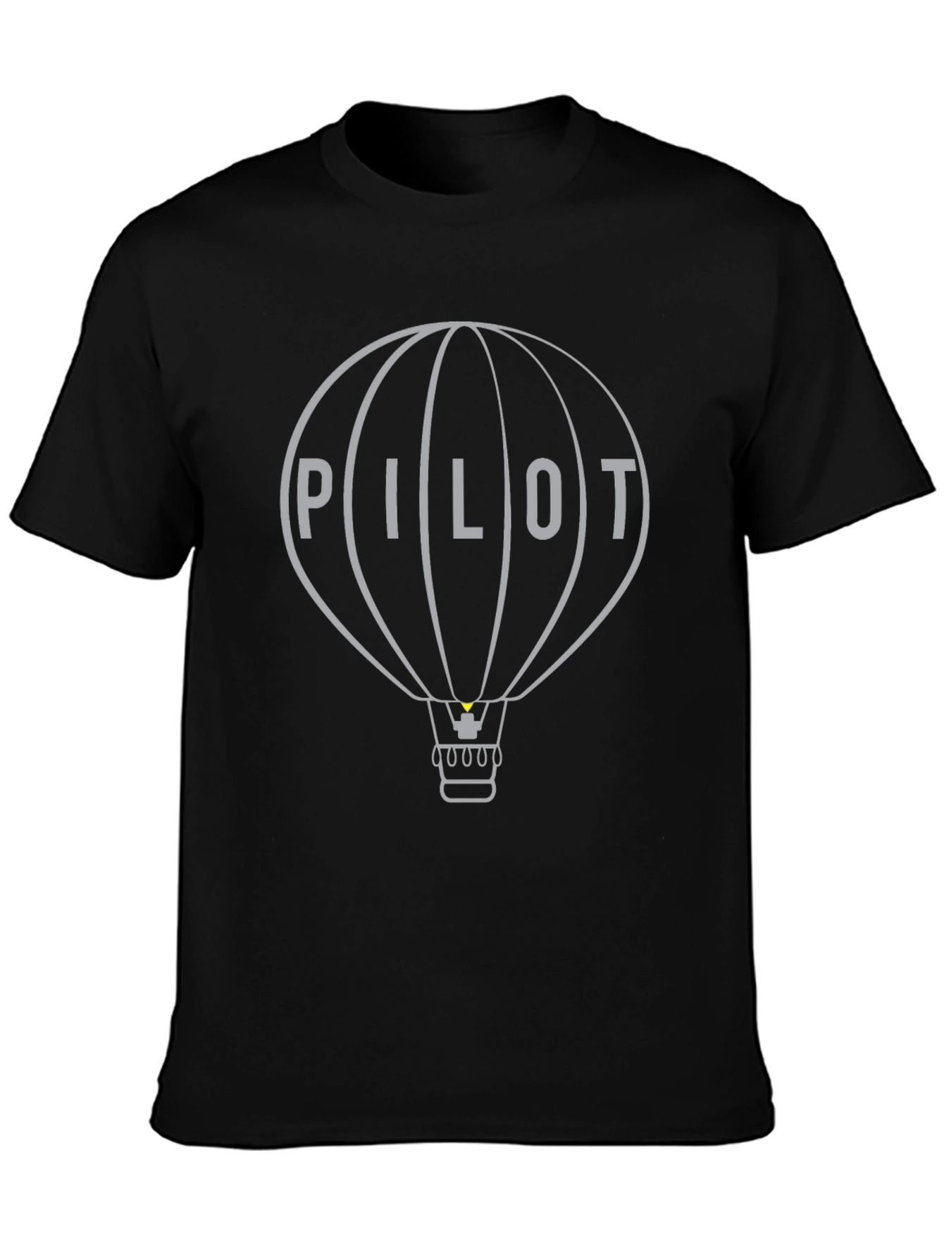 Pilot Hot Air Balloon Graphic T-Shirt