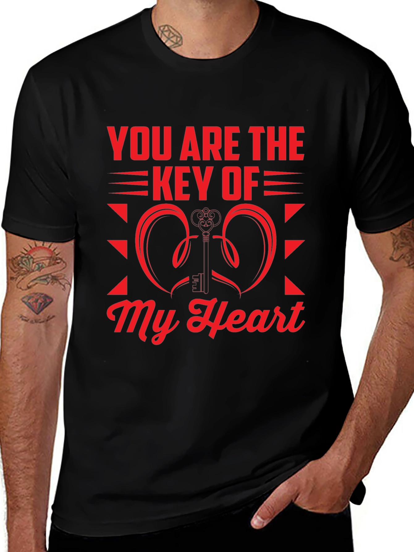 You Are The Key To My Heart Graphic Tee