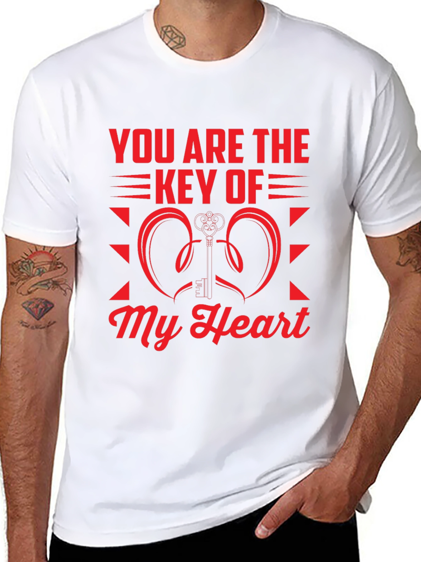 You Are The Key To My Heart Graphic Tee