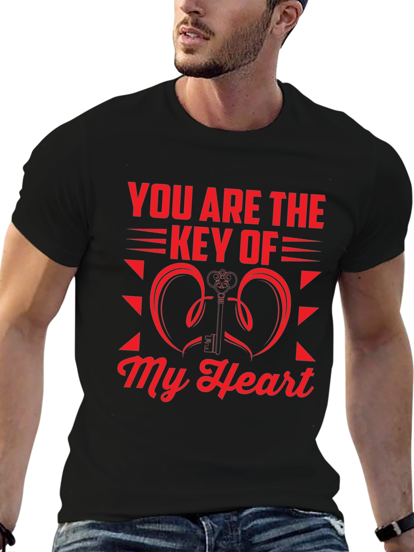 You Are The Key To My Heart Graphic Tee