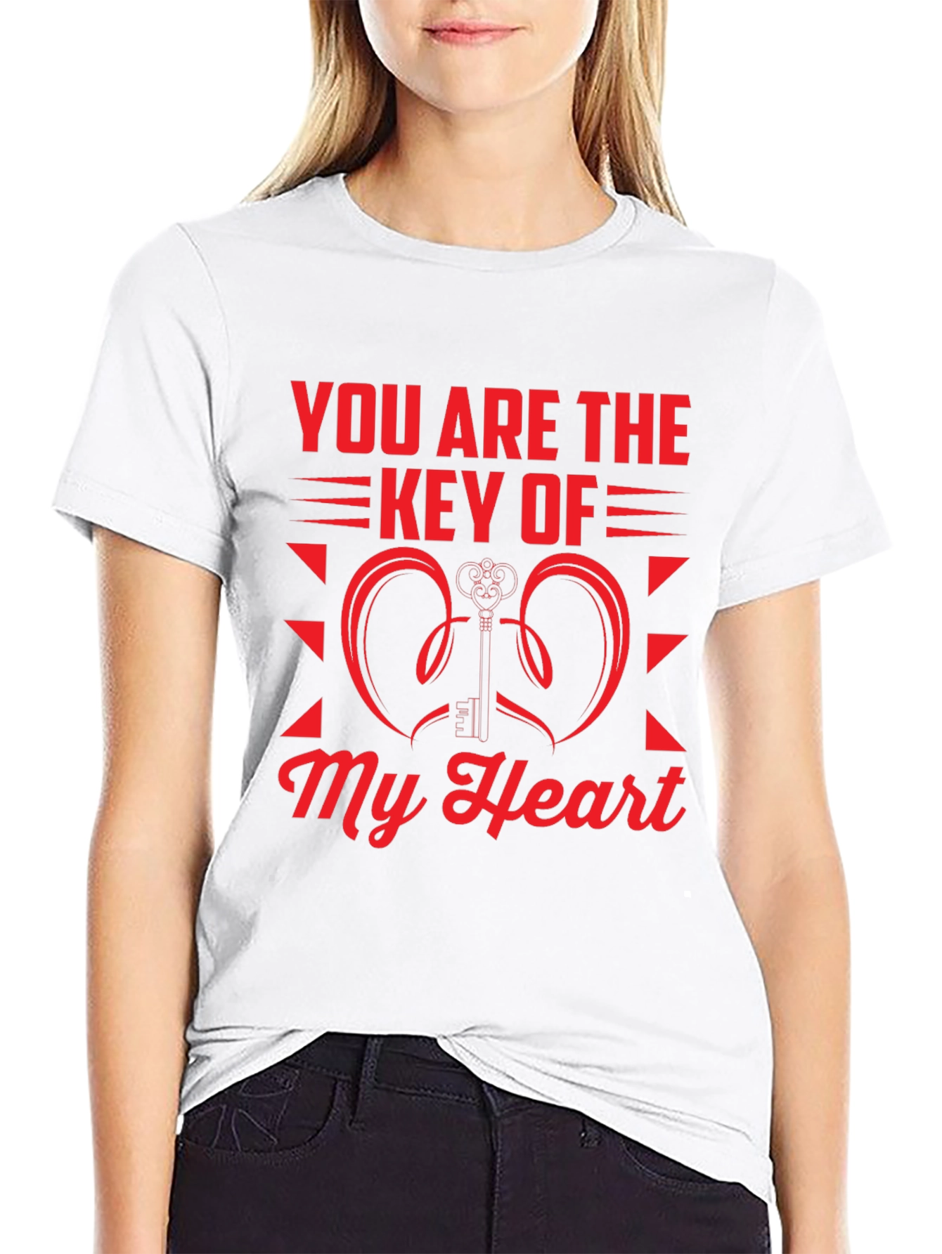 You Are The Key To My Heart Graphic Tee
