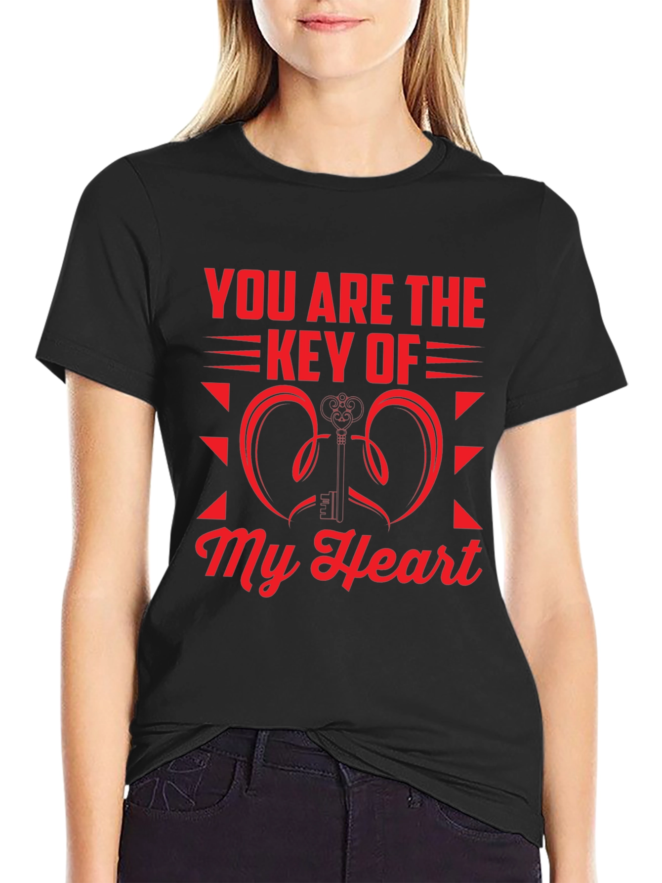 You Are The Key To My Heart Graphic Tee