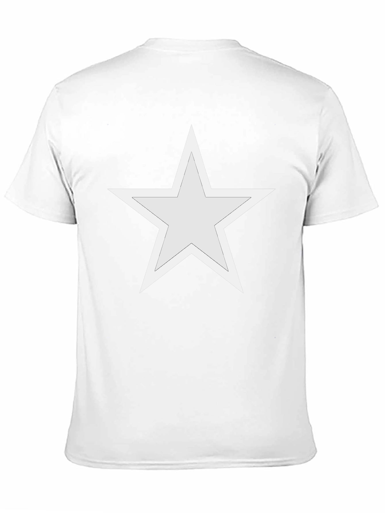 Star Graphic Tee - Casual Style Black T-Shirt