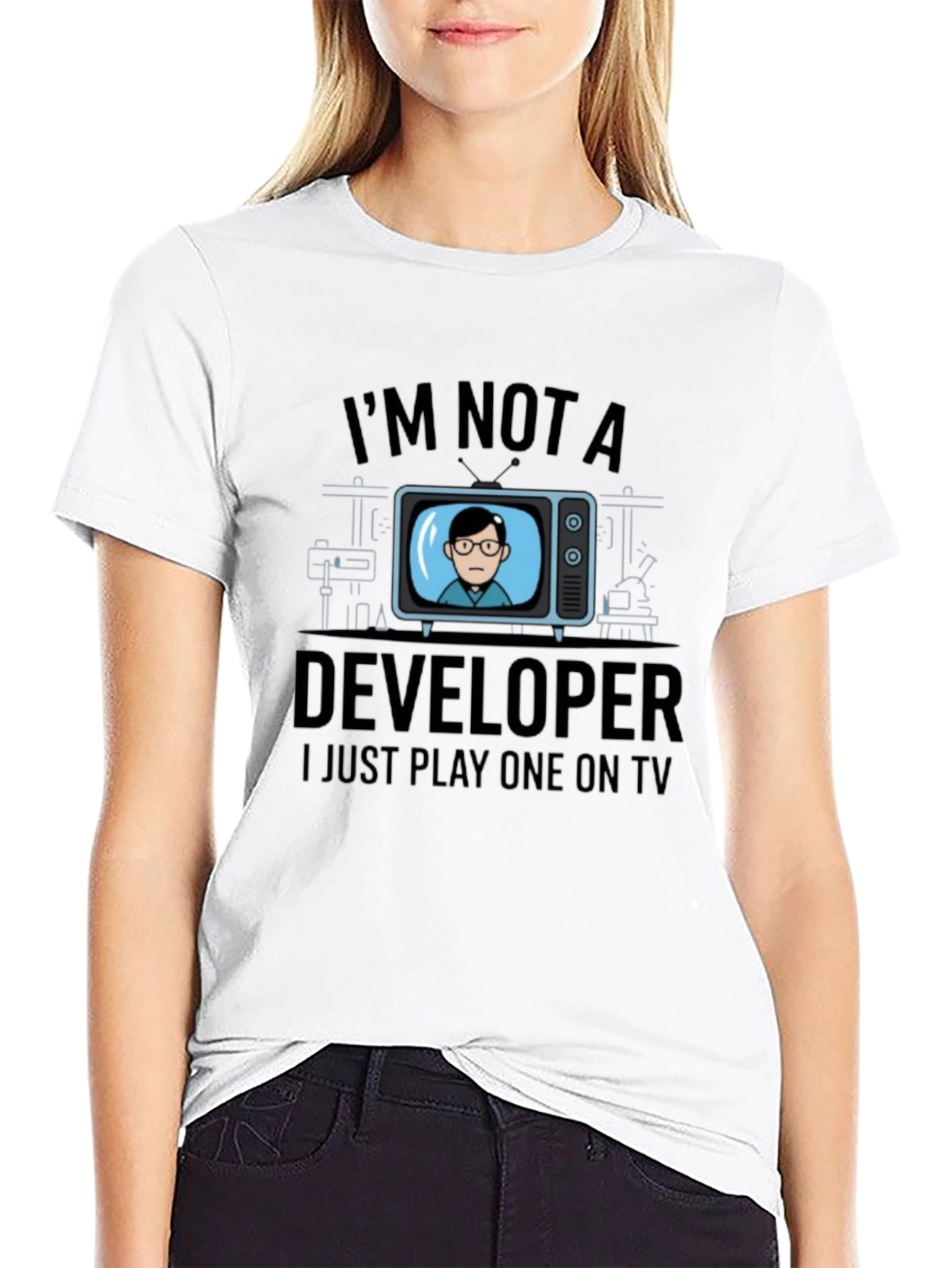 Im Not A Developer T-Shirt - Funny Programmer Tee