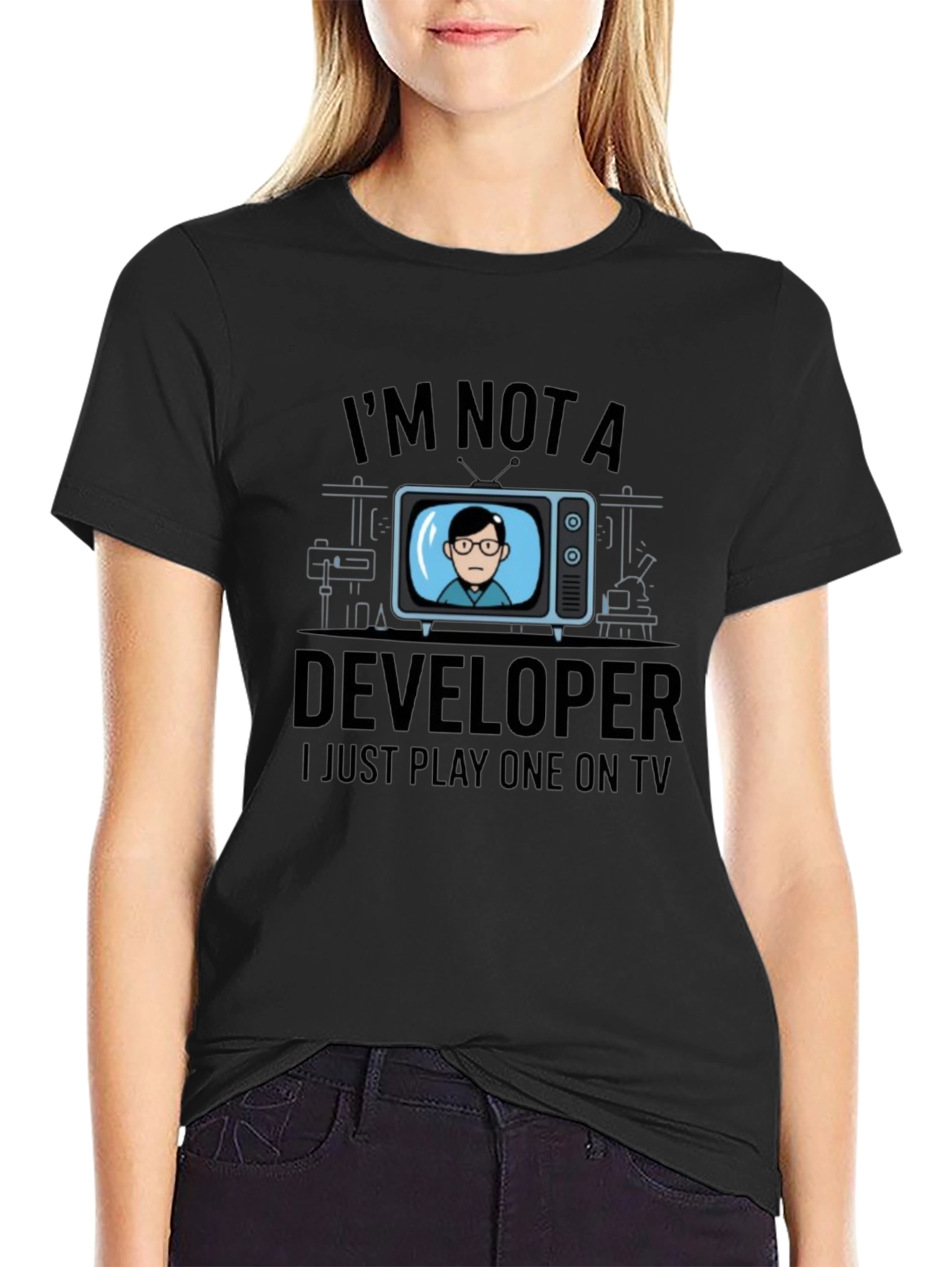 Im Not A Developer T-Shirt - Funny Programmer Tee