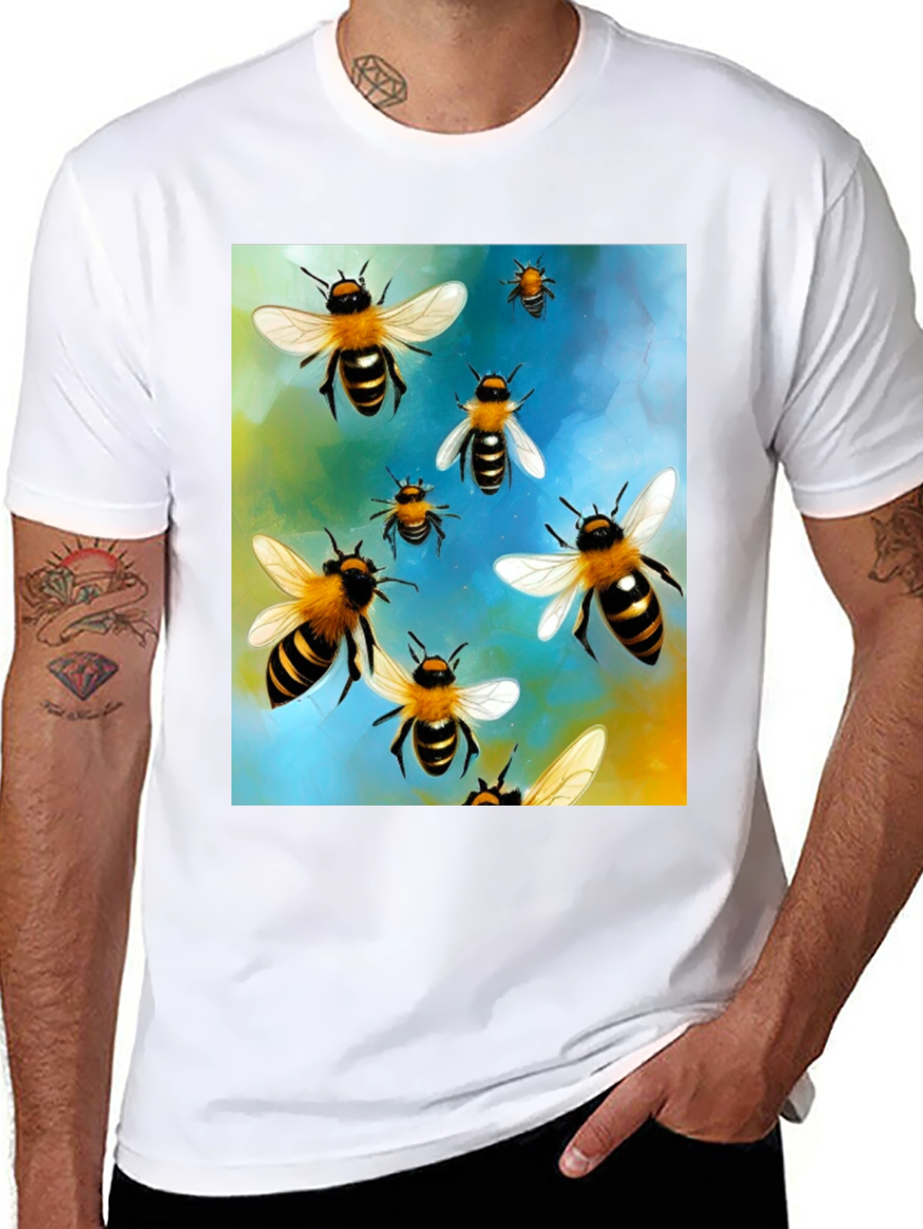 Bee Graphic T-Shirt
