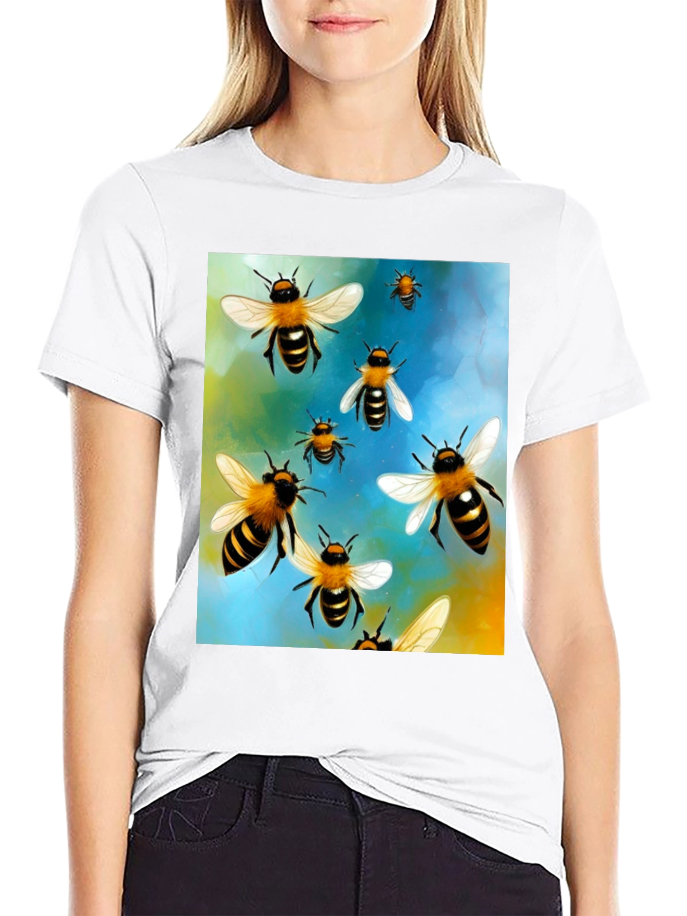 Bee Graphic T-Shirt