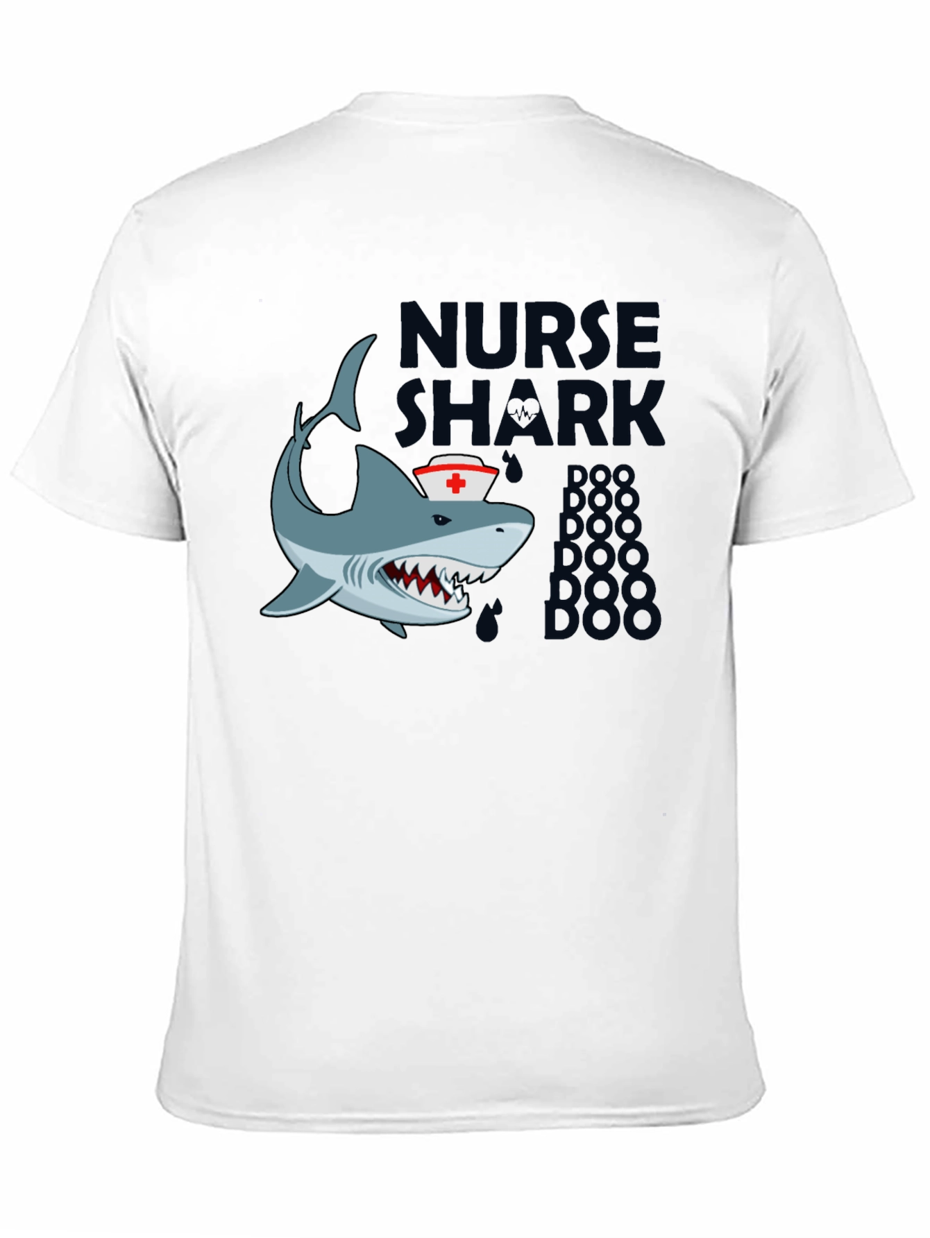 Nurse Shark Doo Doo T-Shirt - Black