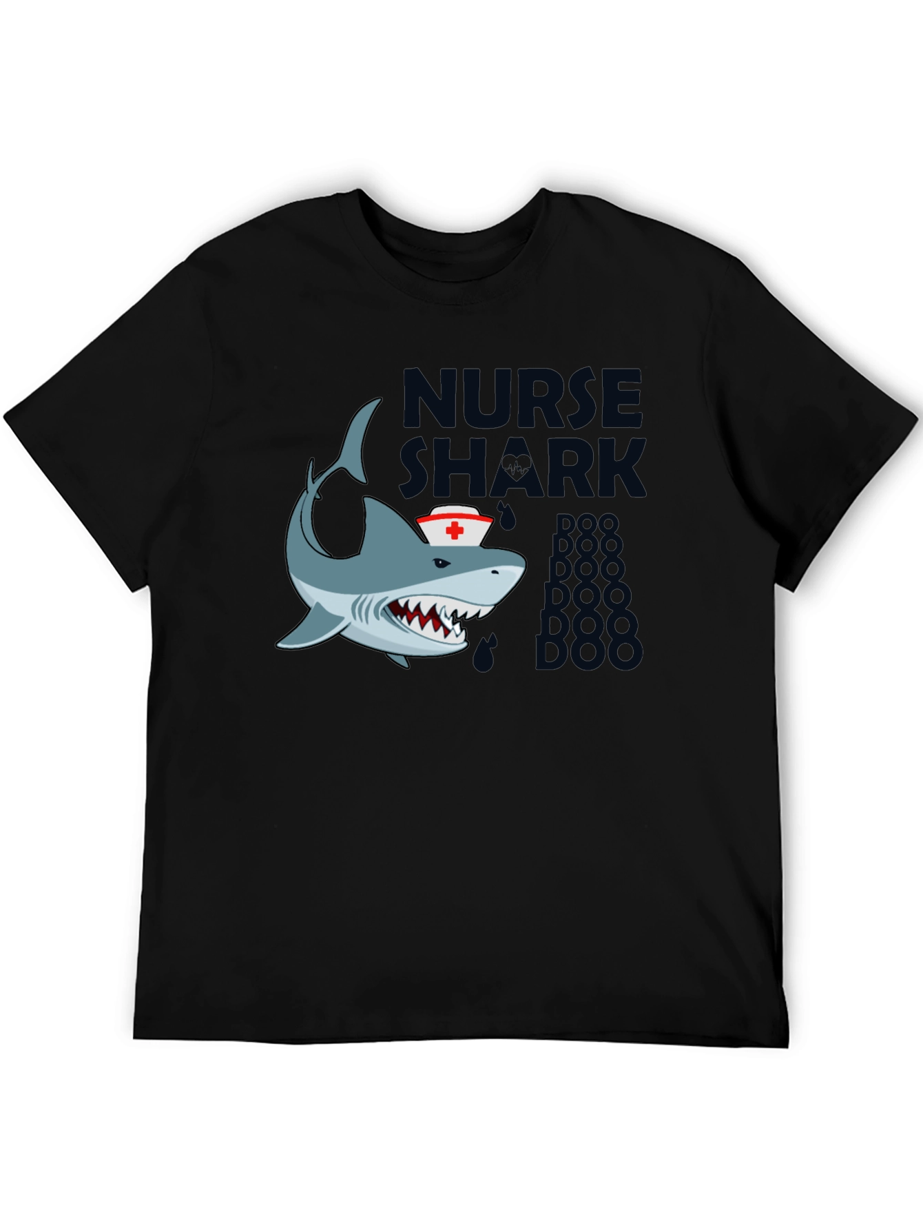 Nurse Shark Doo Doo T-Shirt - Black