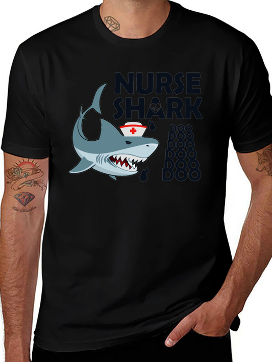 Nurse Shark Doo Doo T-Shirt - Black