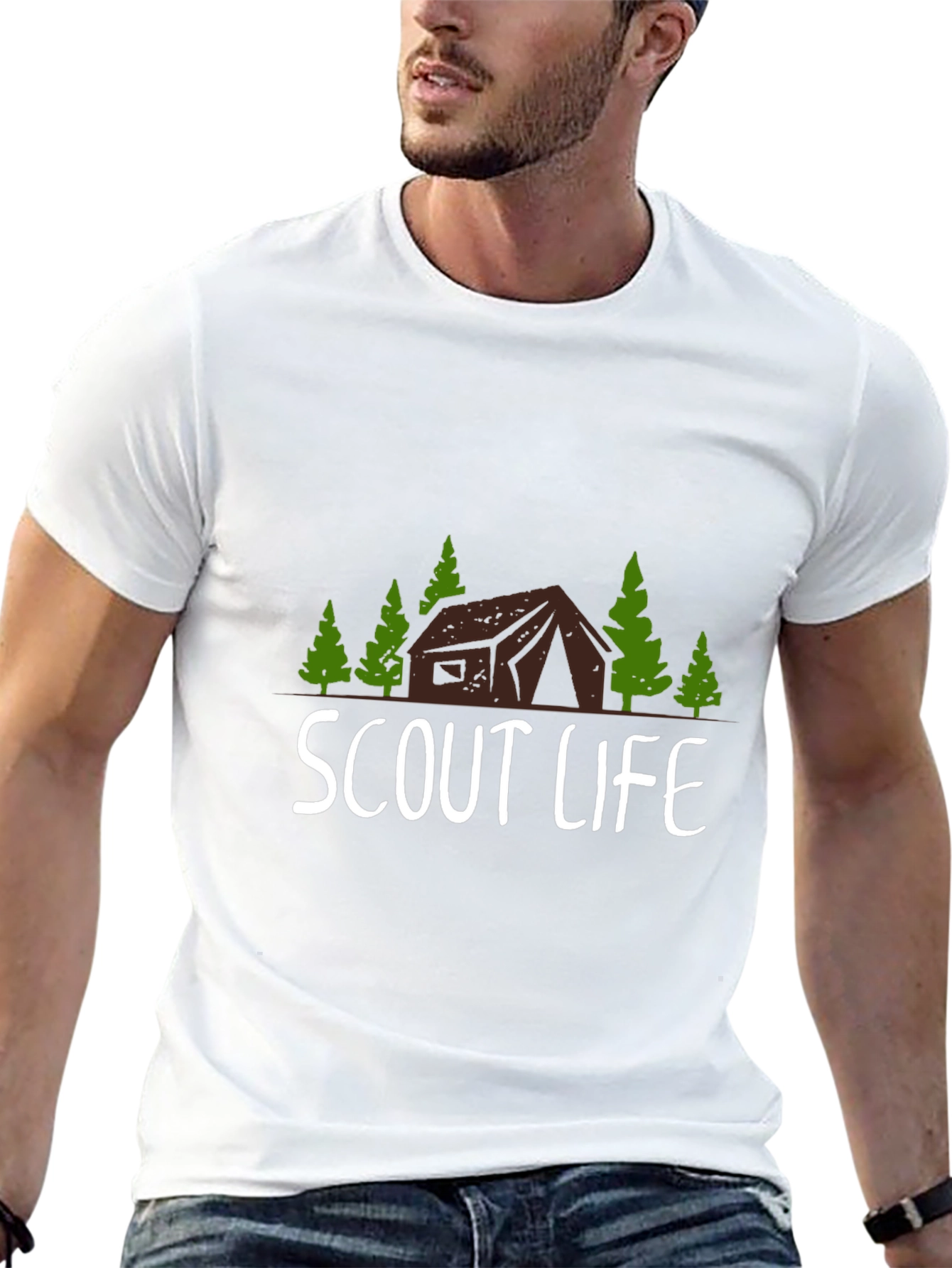 Scout Life Graphic Tee - Camping Adventure Shirt