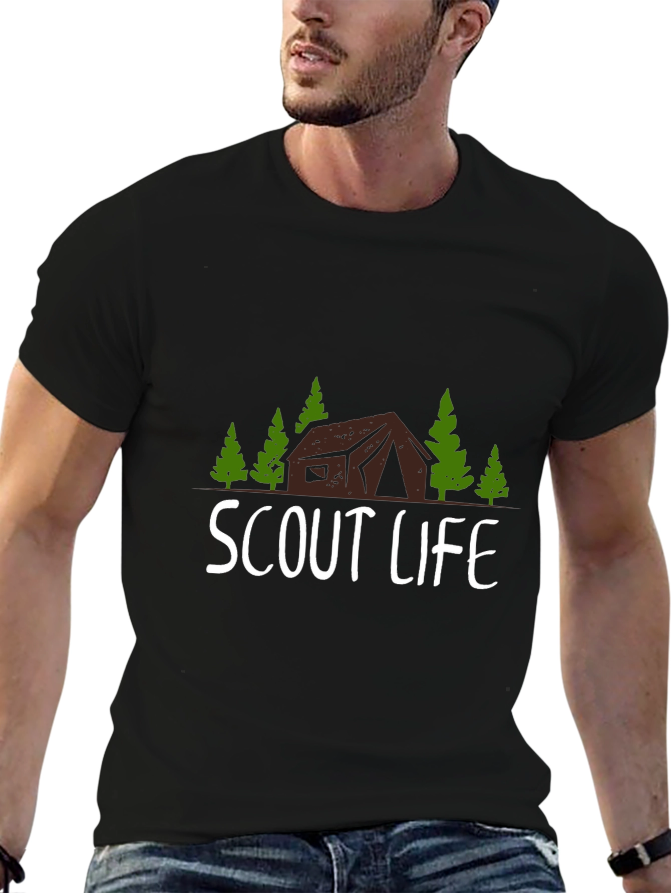 Scout Life Graphic Tee - Camping Adventure Shirt