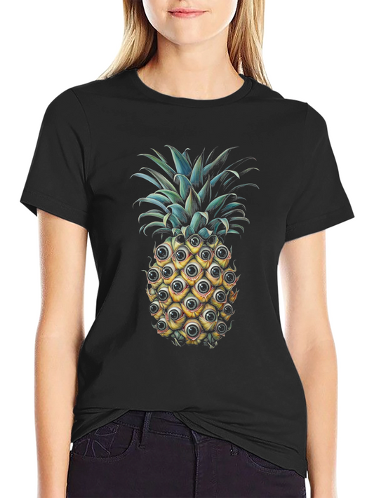 Eye-Catching Pineapple Graphic Tee