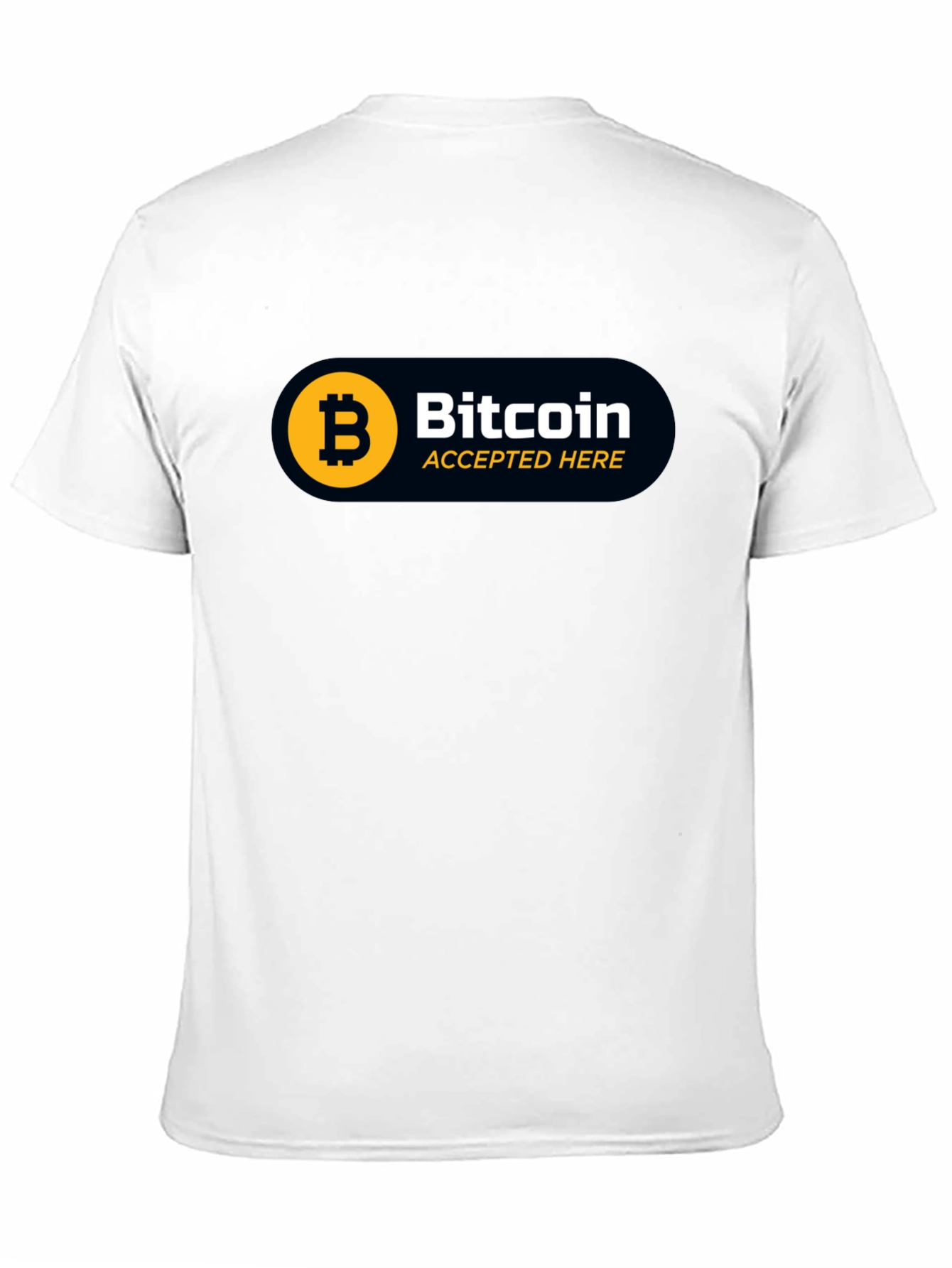 Bitcoin Accepted Here Graphic Tee