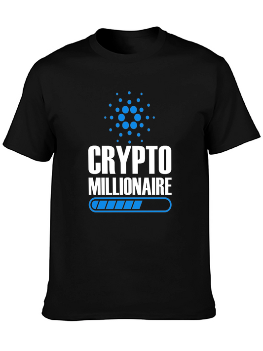 Crypto Millionaire T-Shirt - Cardano ADA Hodler