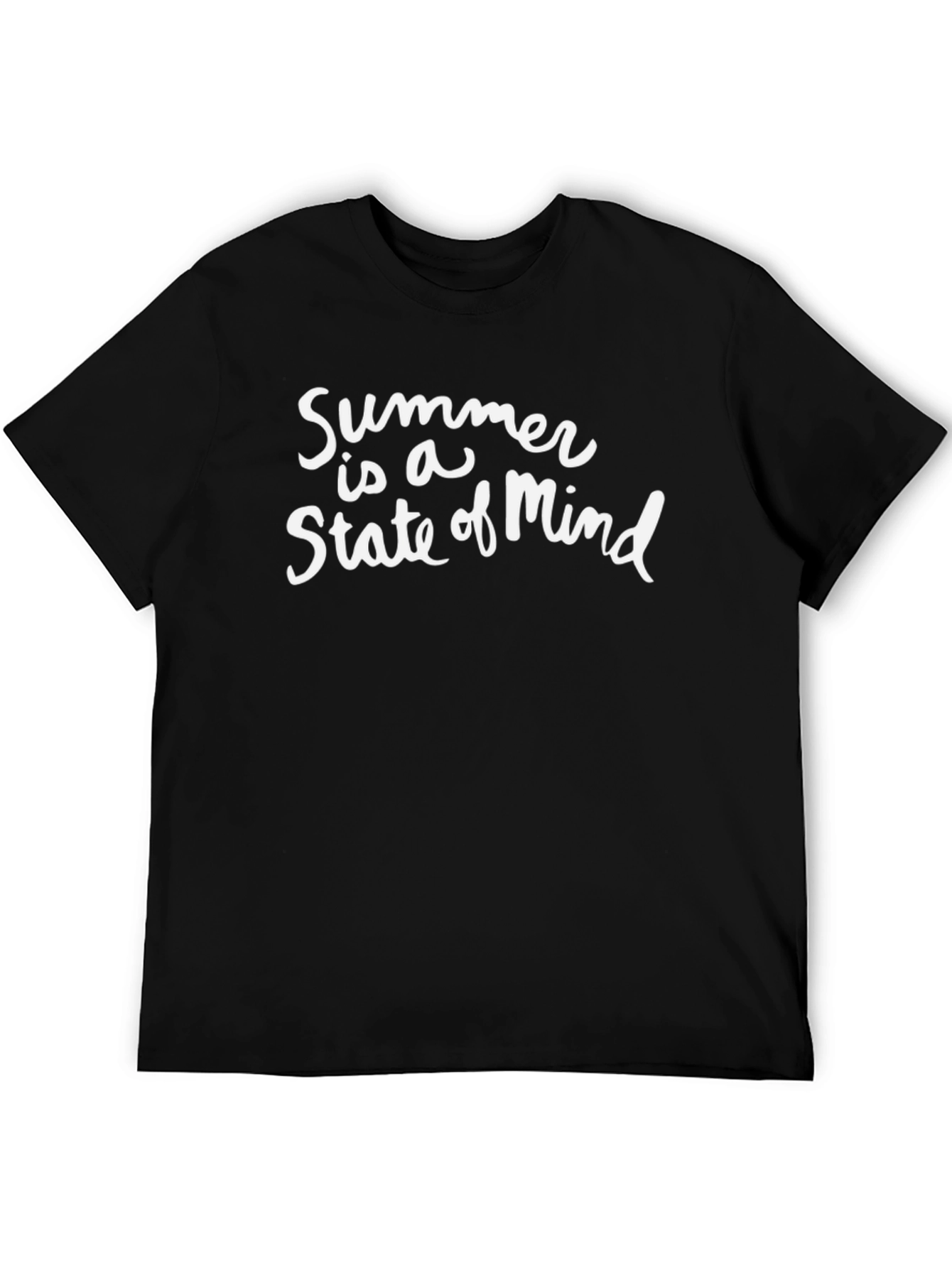 Summer State of Mind Graphic Tee - Black