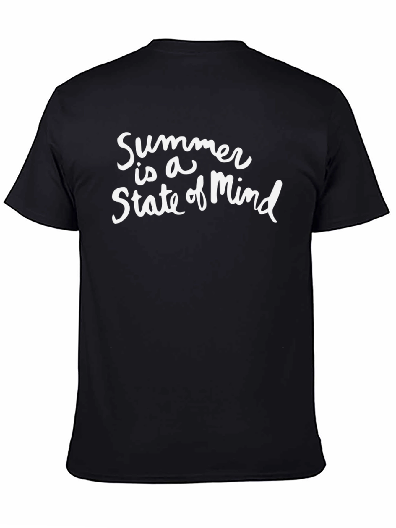 Summer State of Mind Graphic Tee - Black
