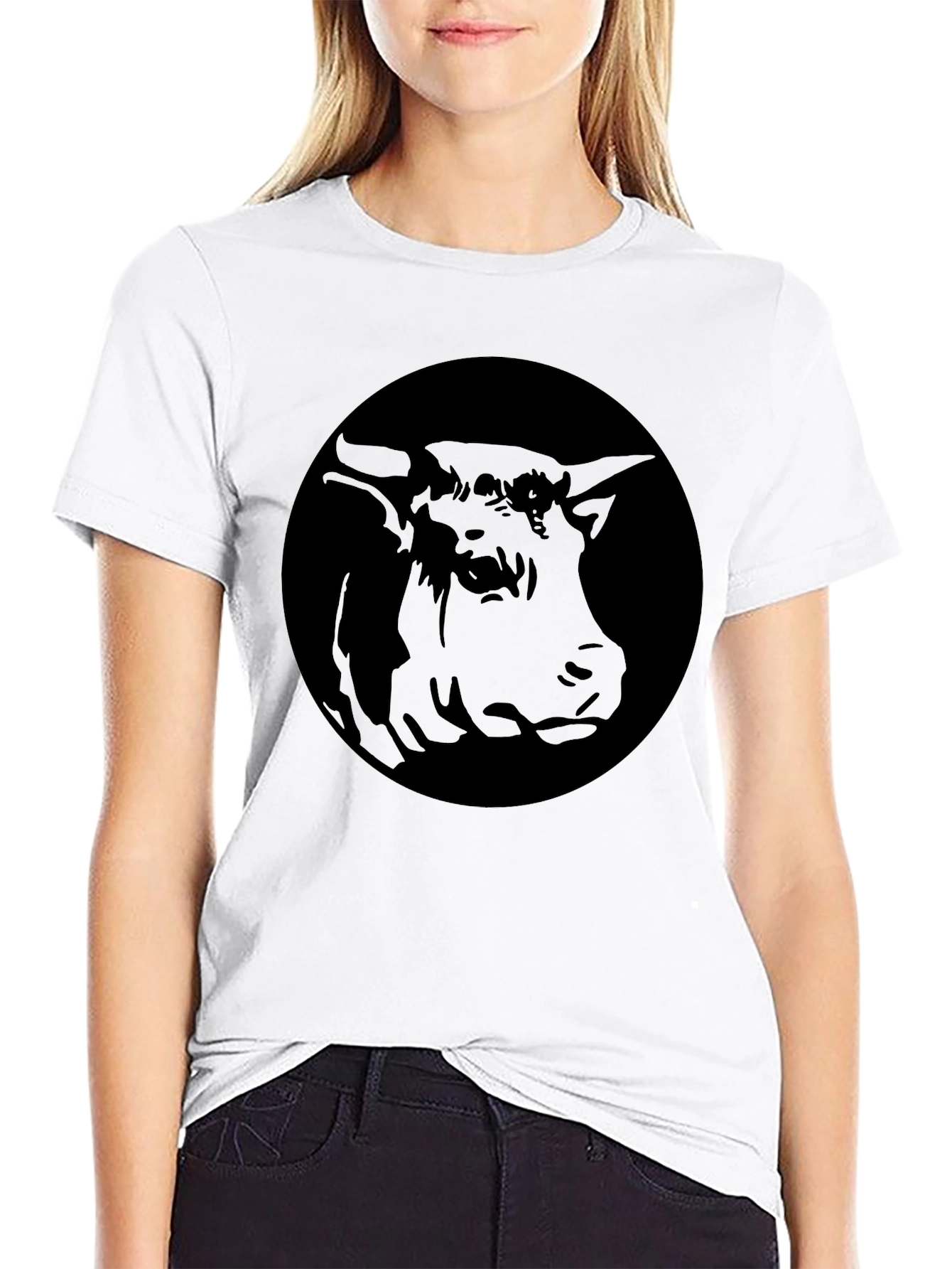 Bull Graphic Black T-Shirt