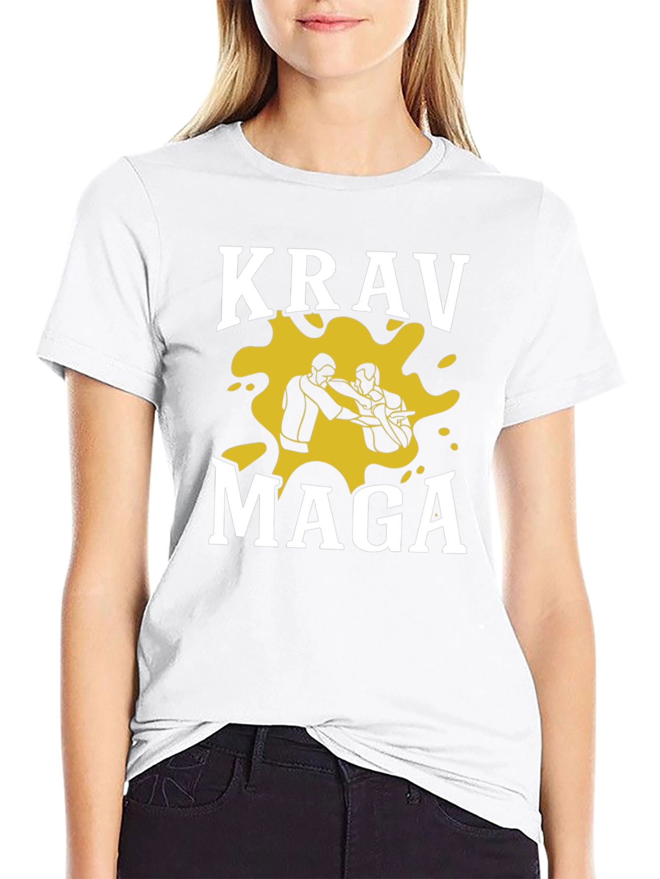 Krav Maga Graphic T-Shirt - Martial Arts Training Tee