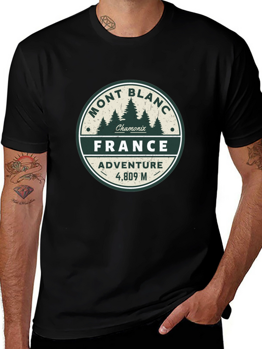 Mont Blanc France Adventure T-Shirt