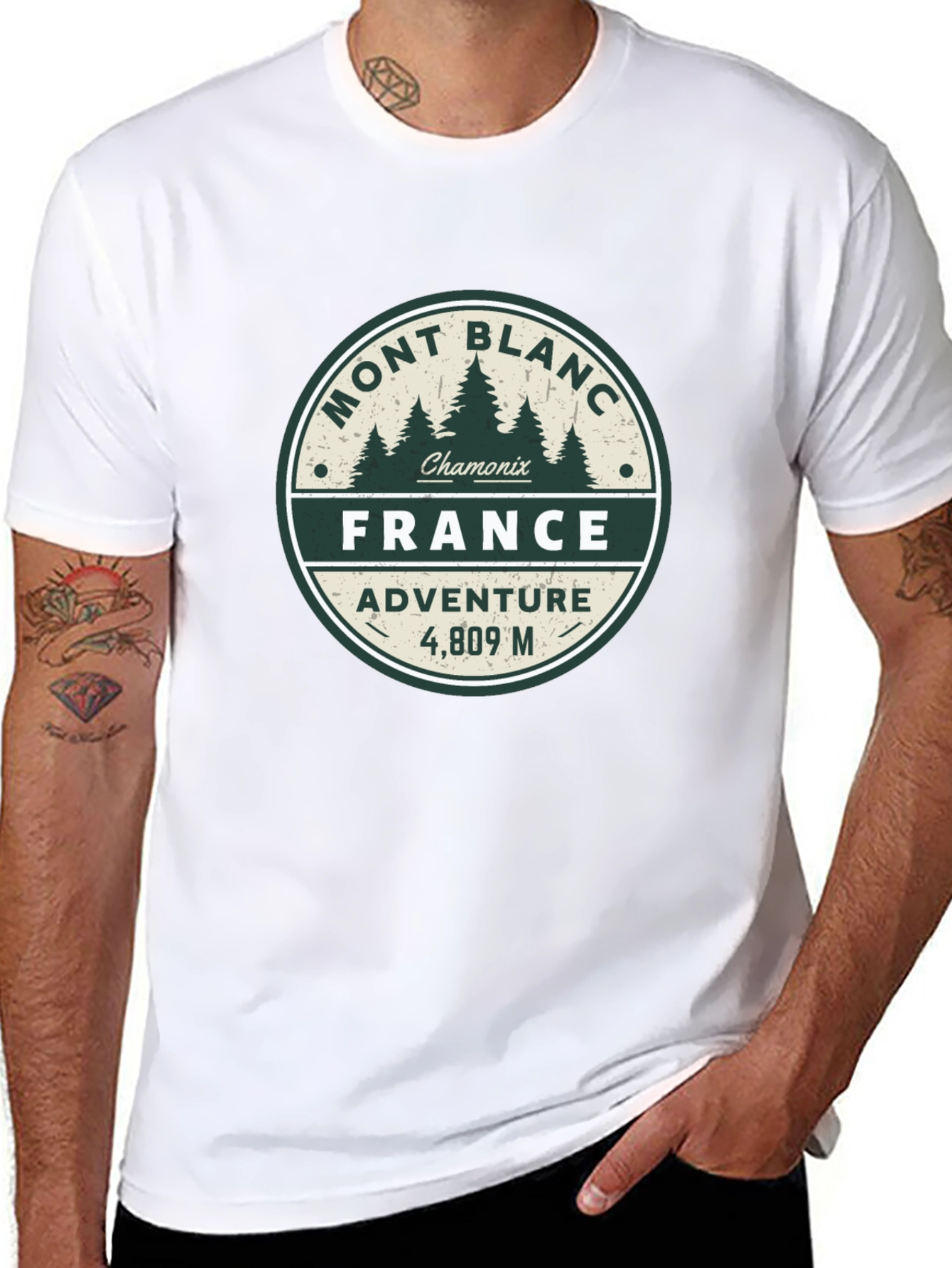 Mont Blanc France Adventure T-Shirt
