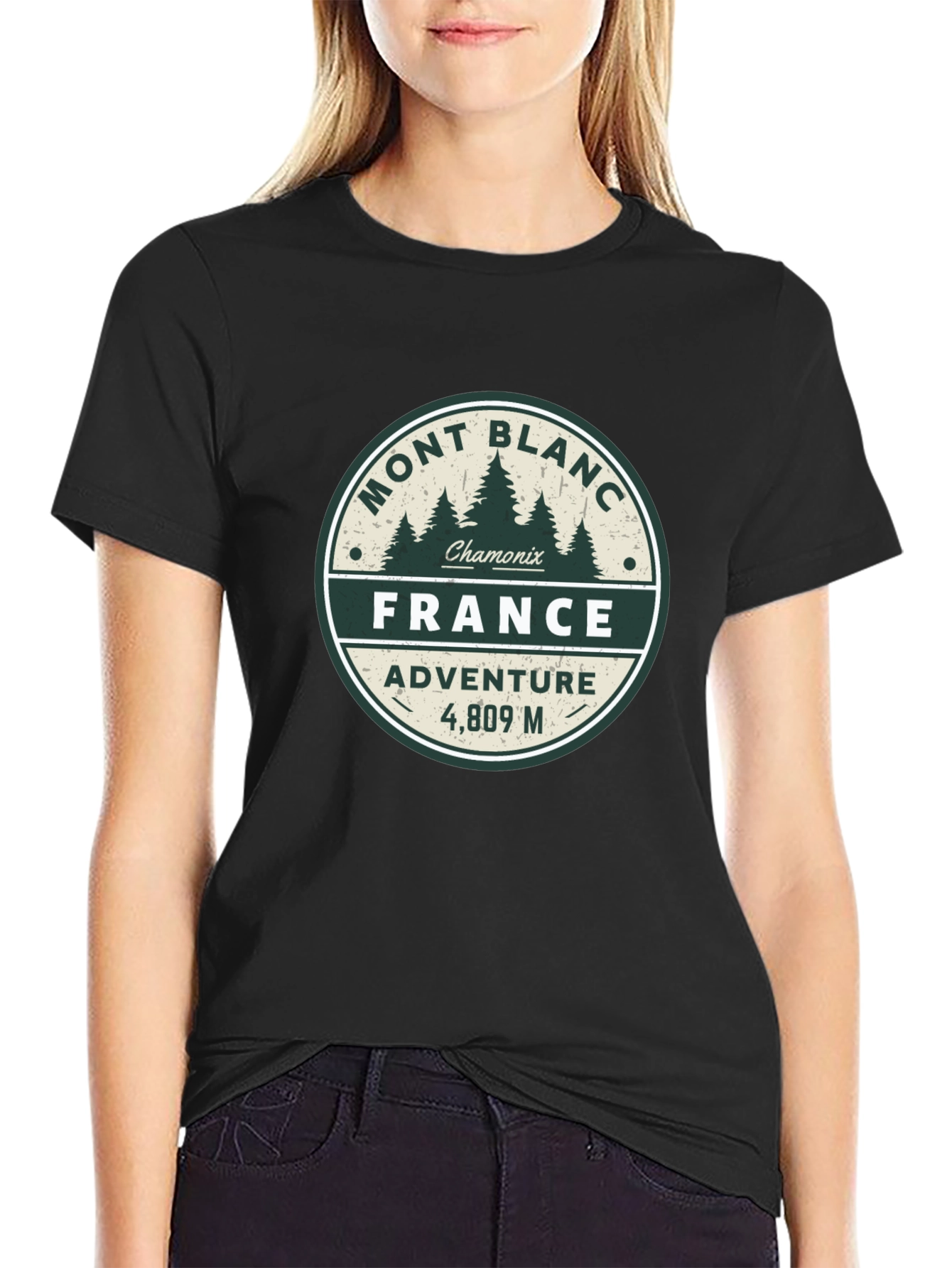 Mont Blanc France Adventure T-Shirt
