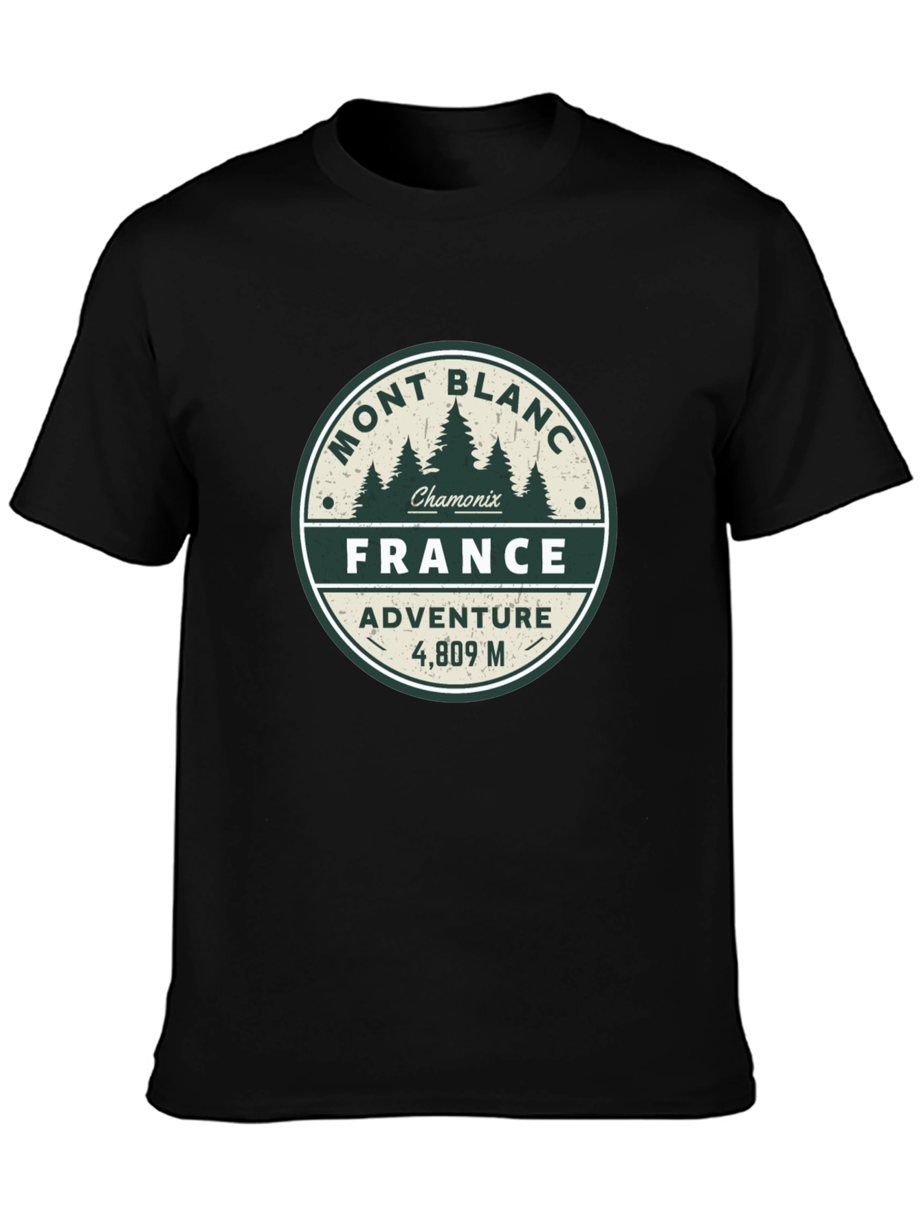 Mont Blanc France Adventure T-Shirt