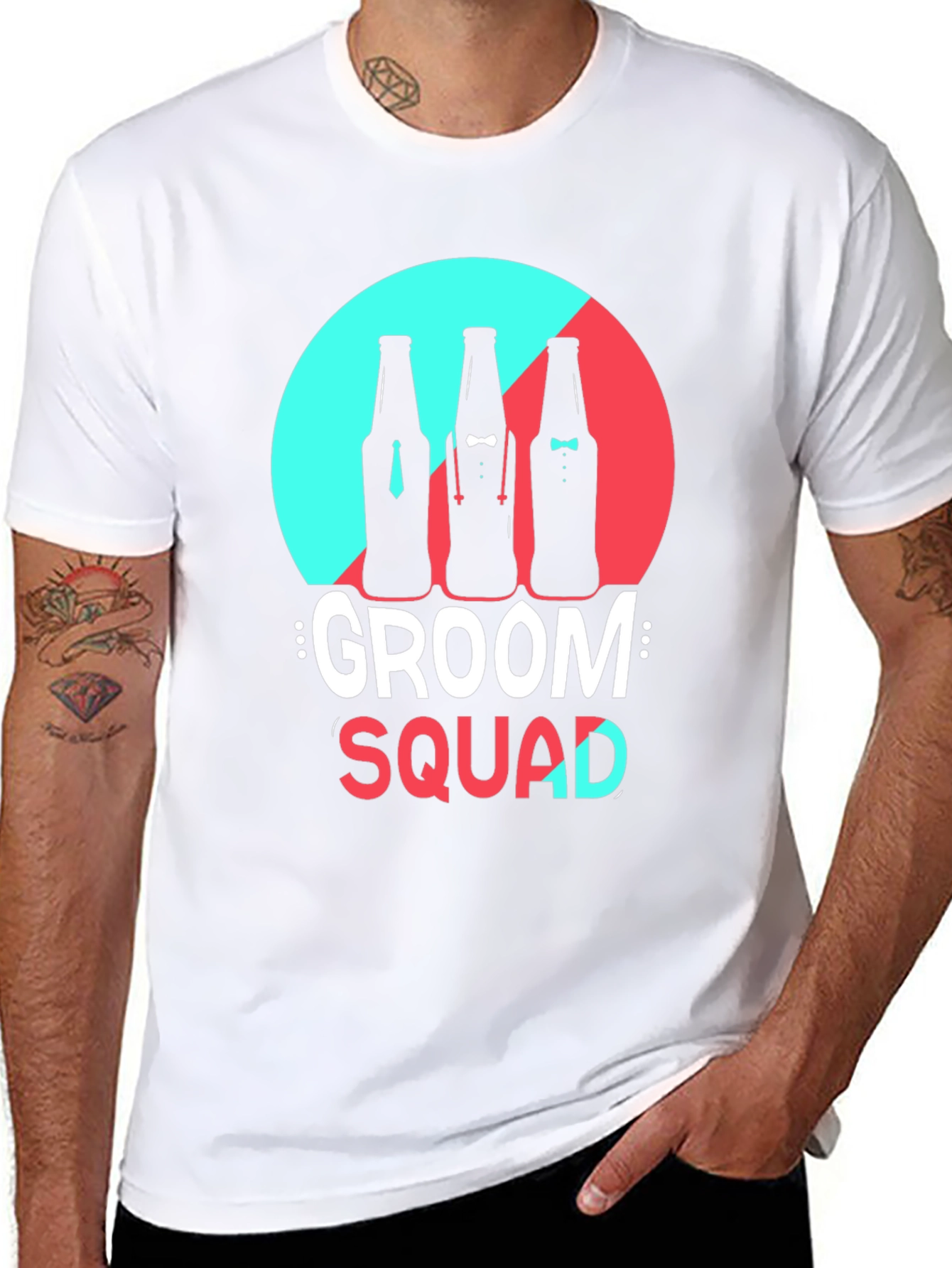 Groom Squad Graphic T-Shirt