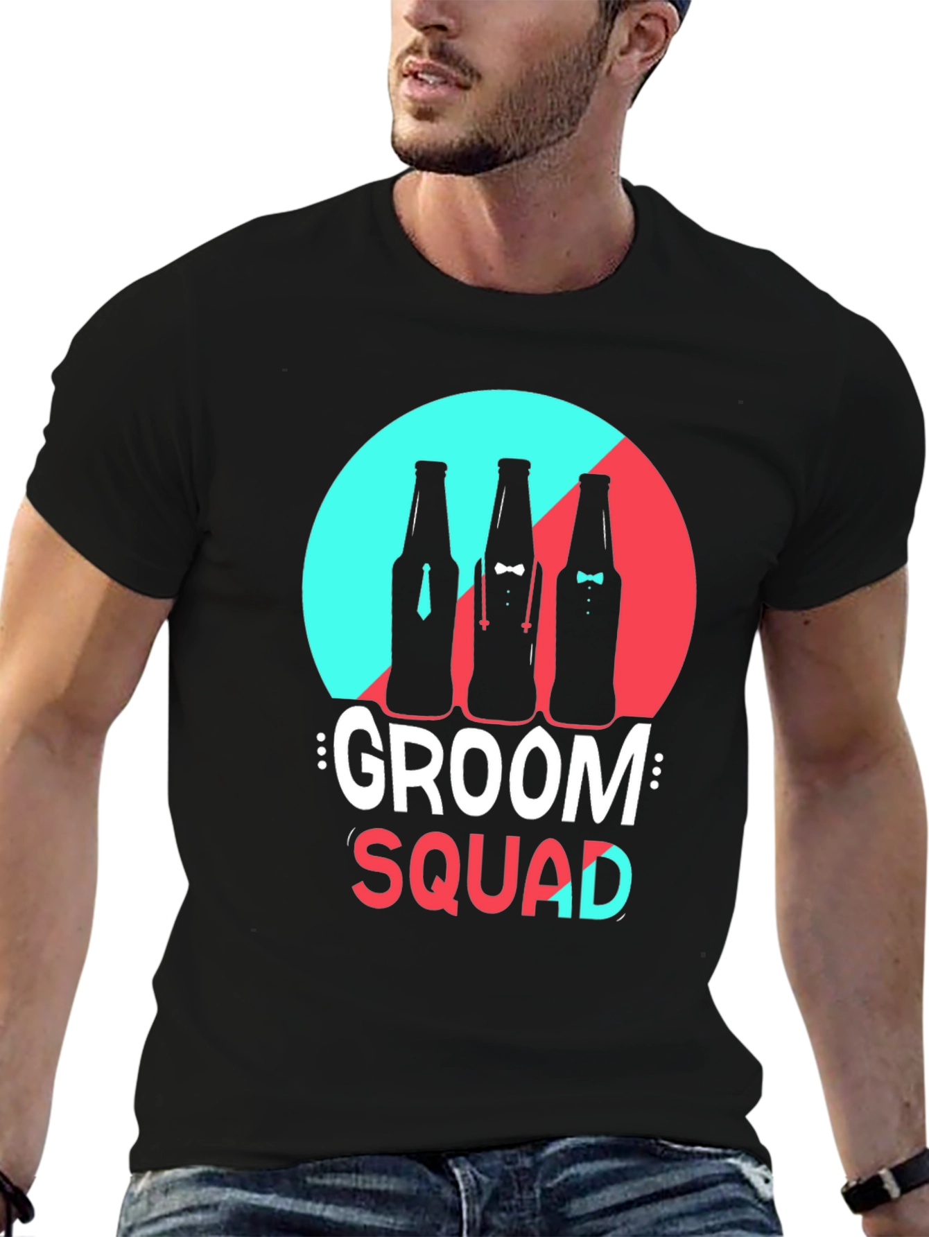 Groom Squad Graphic T-Shirt