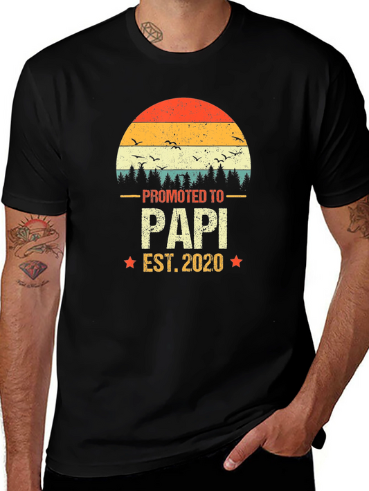 Promoted to Papi 2020 Mens T-Shirt